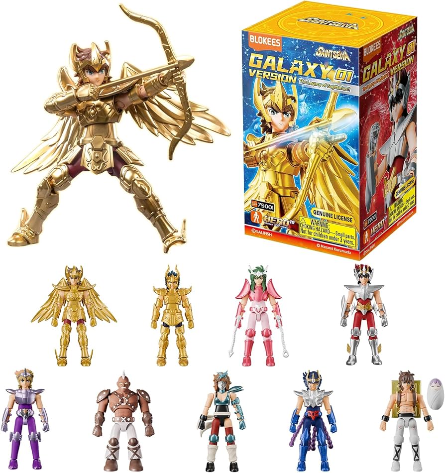 Amazon.com: BLOKEES Saint Seiya Galaxy Version 01 The Legacy of