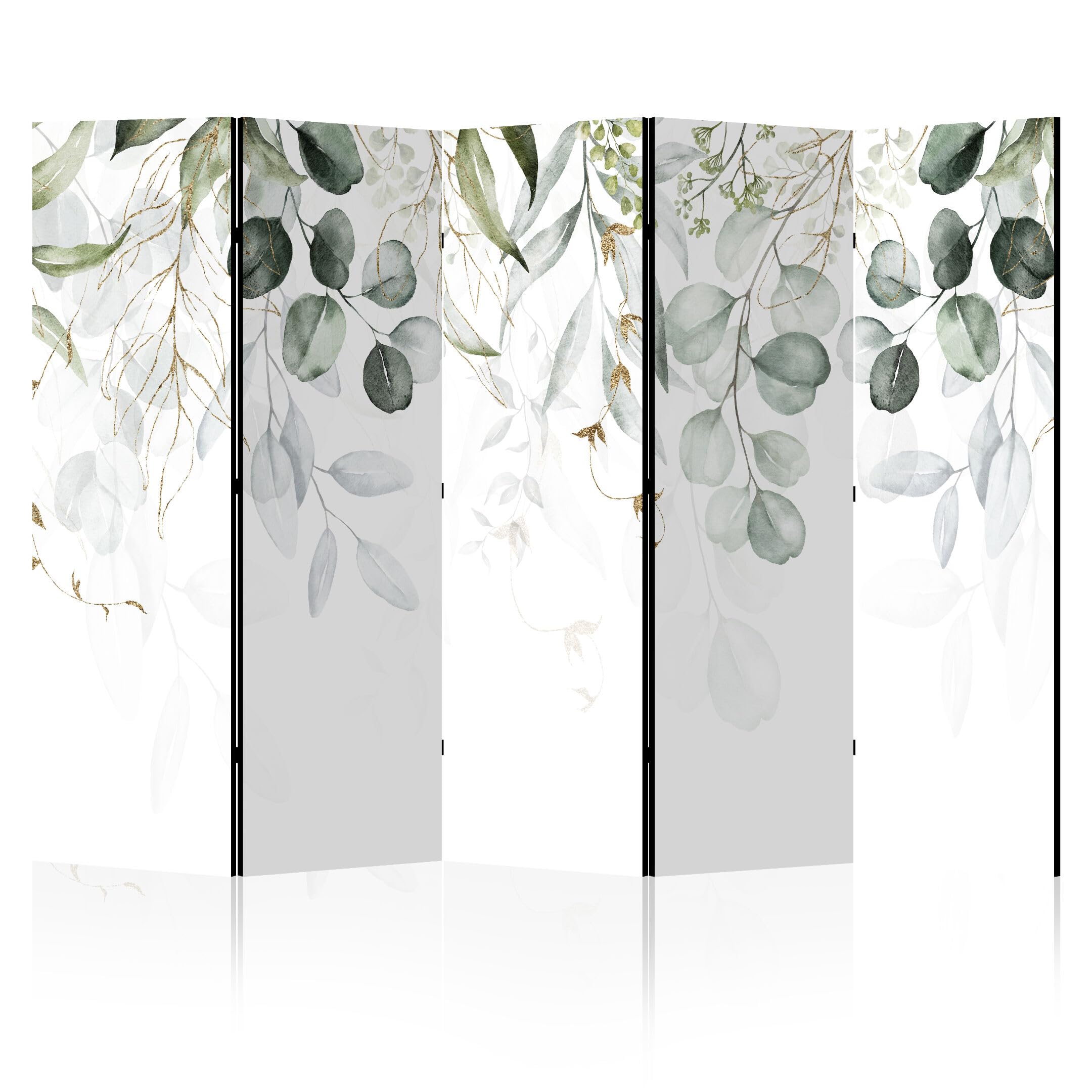 Biombo Separador de Ambientes Doble Cara - Separadores Ambientes - Naturaleza Motivo - Biombos 225 x 172 cm