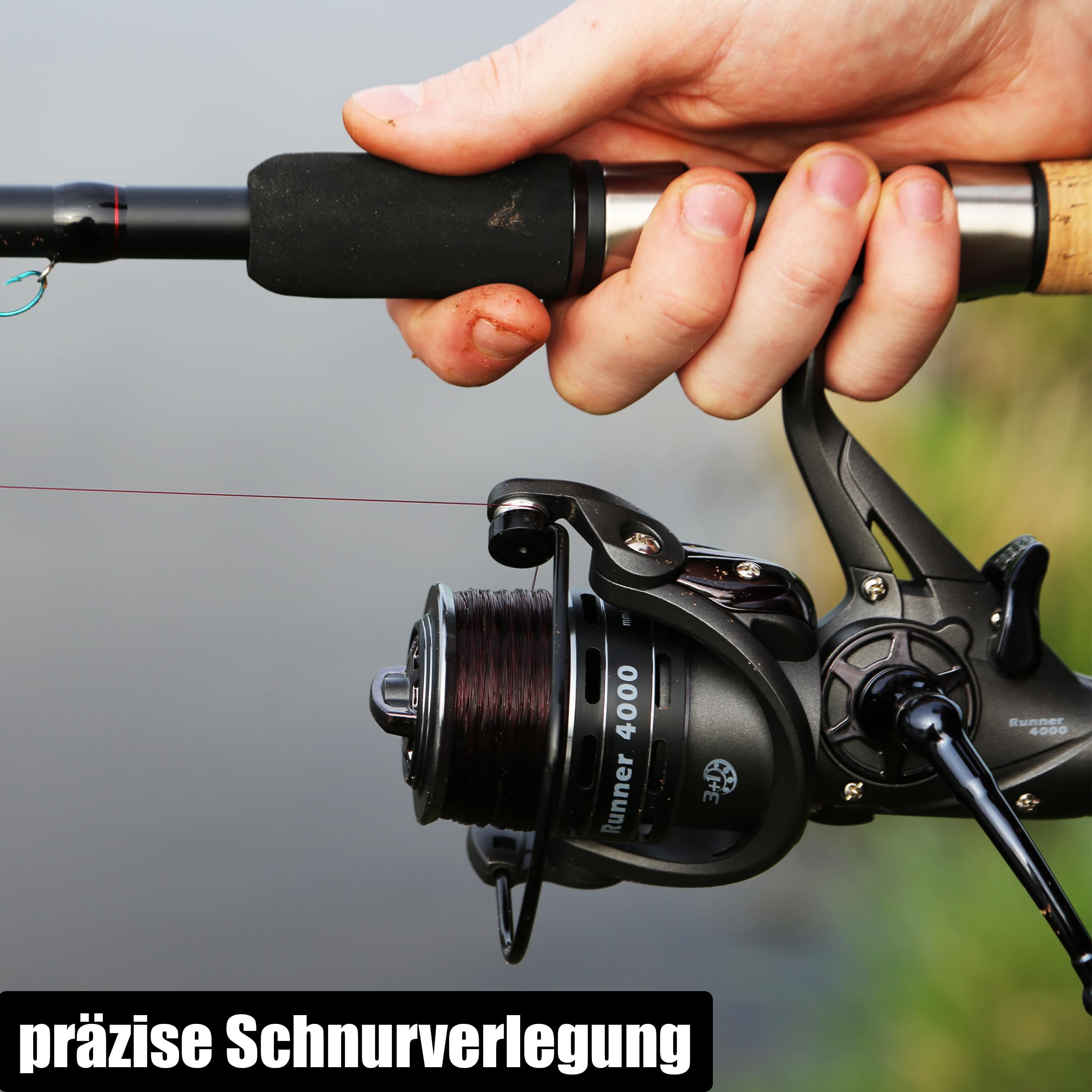 Paradox Fishing Feederrute 3,3m Wg. 90g I 3,6m 120g I Method Feeder Rute Angelrute Feederruten zum Angeln mit Futterkorb