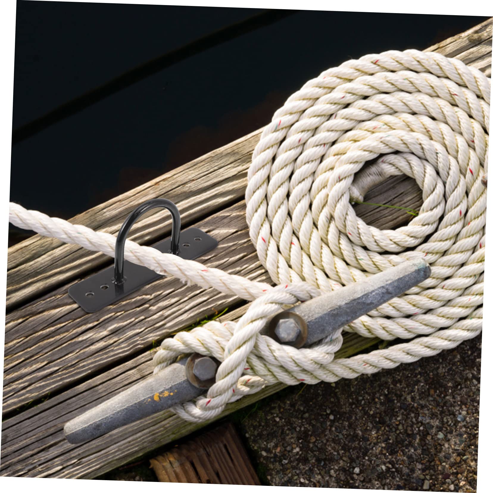 2 Stück Battle Rope Wandanker Stabile Gymnastikseil Befestigung für Indoor Outdoor Sicheres Langlebiges Seilanker Zubehör für Yoga und Fitnesstraining