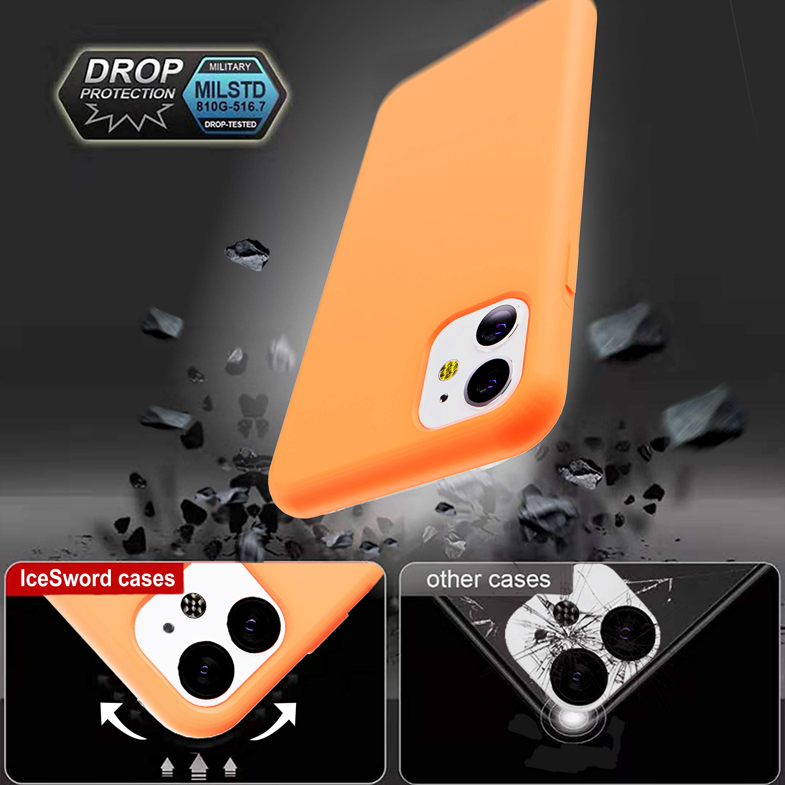 Amazon.com: IceSword Compatible with iPhone 11 Case, Thin Liquid