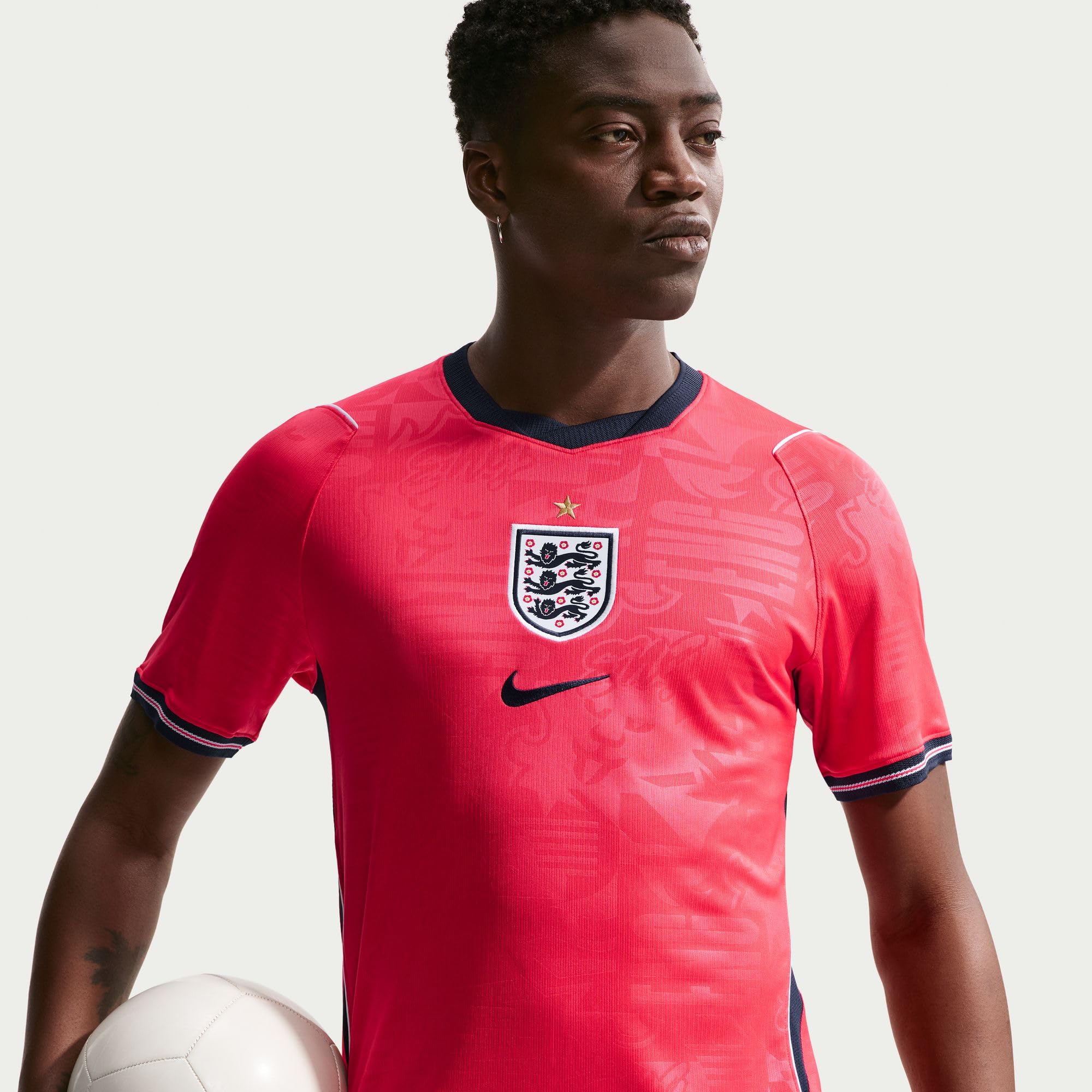 Nike England National Team Dri-Fit Stadium Away T-Shirt Uomo (Pacco da 1)