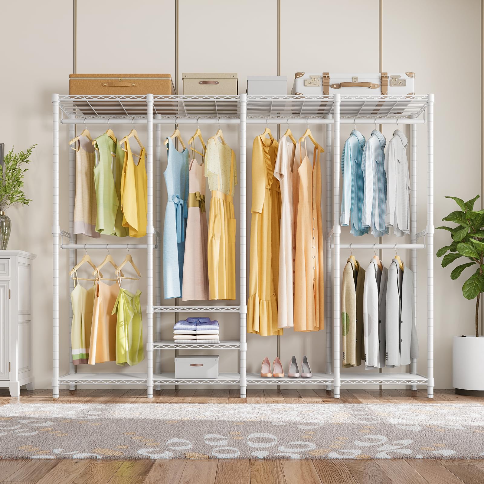 VIPEK V40 Wire Garment Rack Heavy Duty Clothes Rack for Hanging Clothes