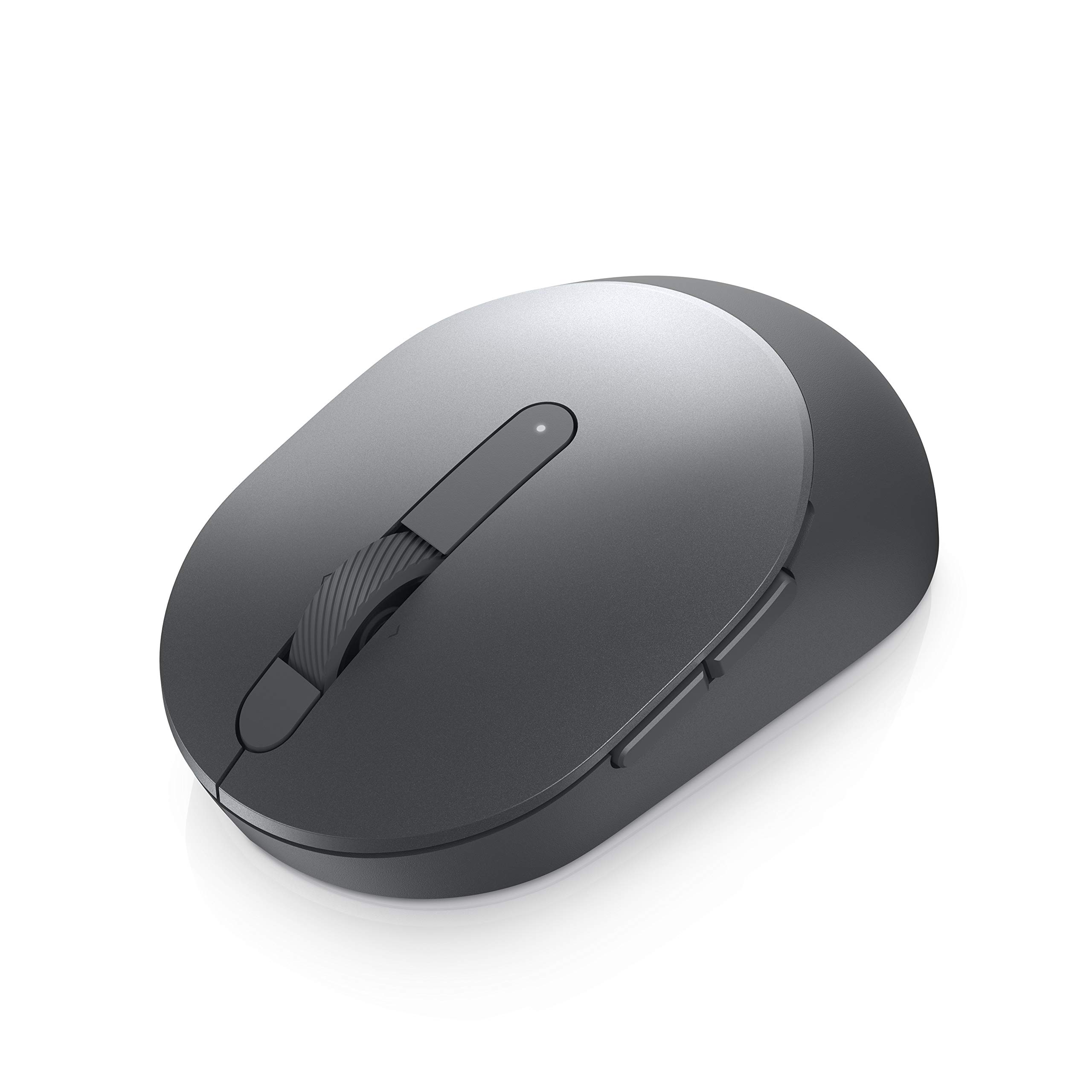 Dell MS5120W-Titan - Mouse wireless a doppia connettività (Bluetooth 5.0/Wireless 2.4G) con pulsante programmabile, grigio