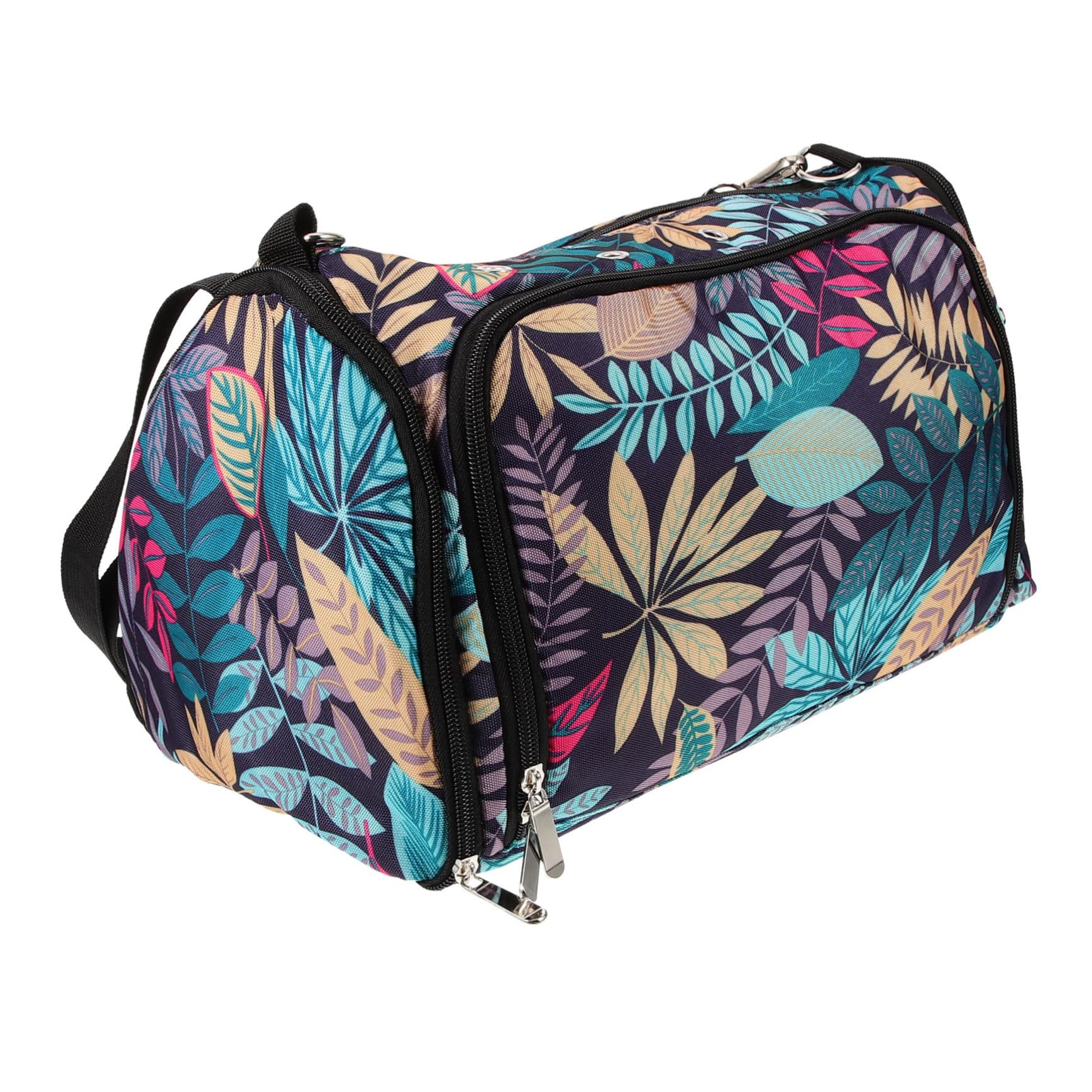Bolsa de Almacenamiento para Ganchillos de Crochet Resistente de Oxford Organizador Portátil para Agujas de Tejer y Costura Práctico Estuche Multiusos para Manualidades y Labores