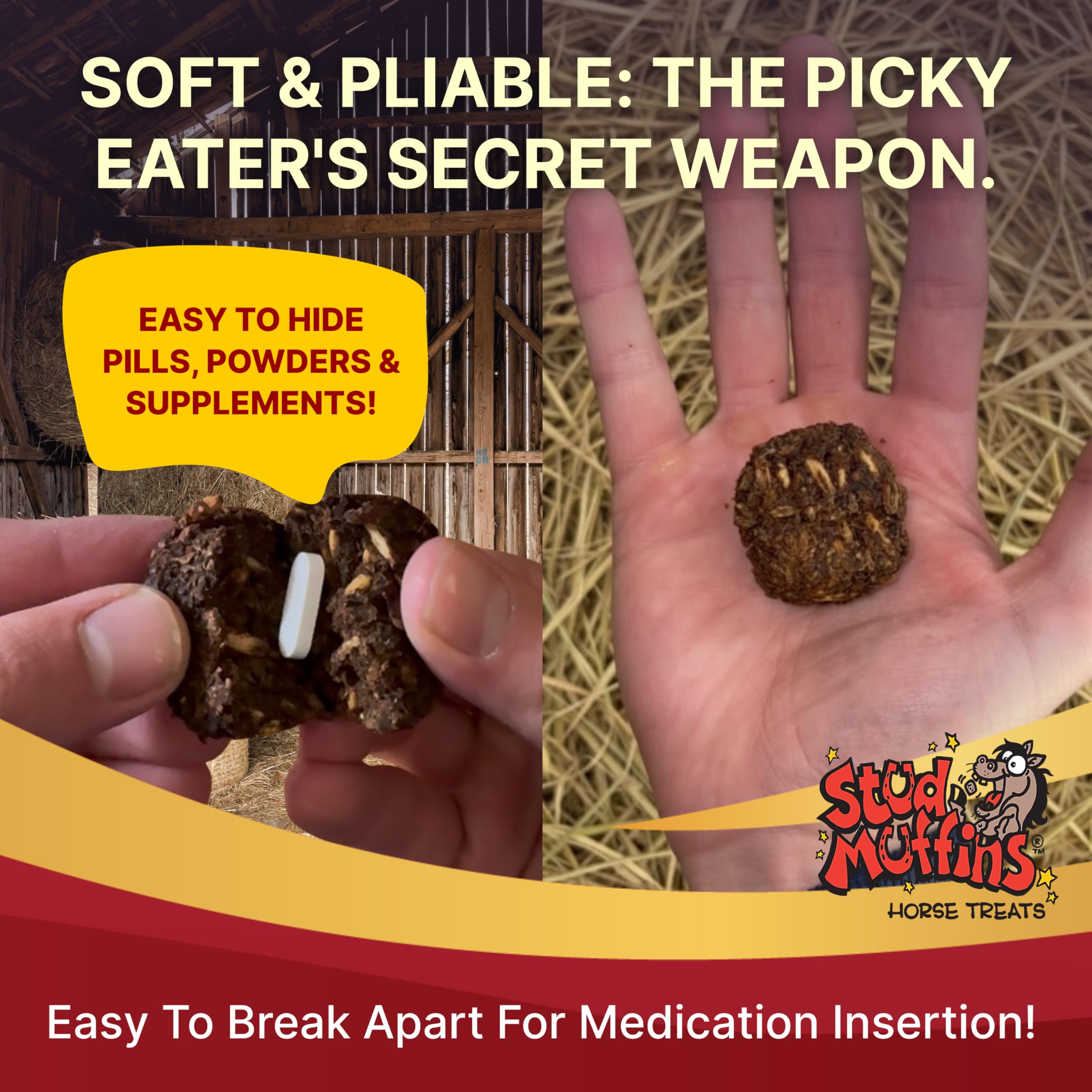 Stud Muffins 1060/1050 Horse Treat, 60 oz by