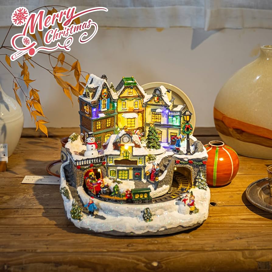 Amazon.co.jp: WONDER GARDEN クリスマスビレッジハウス