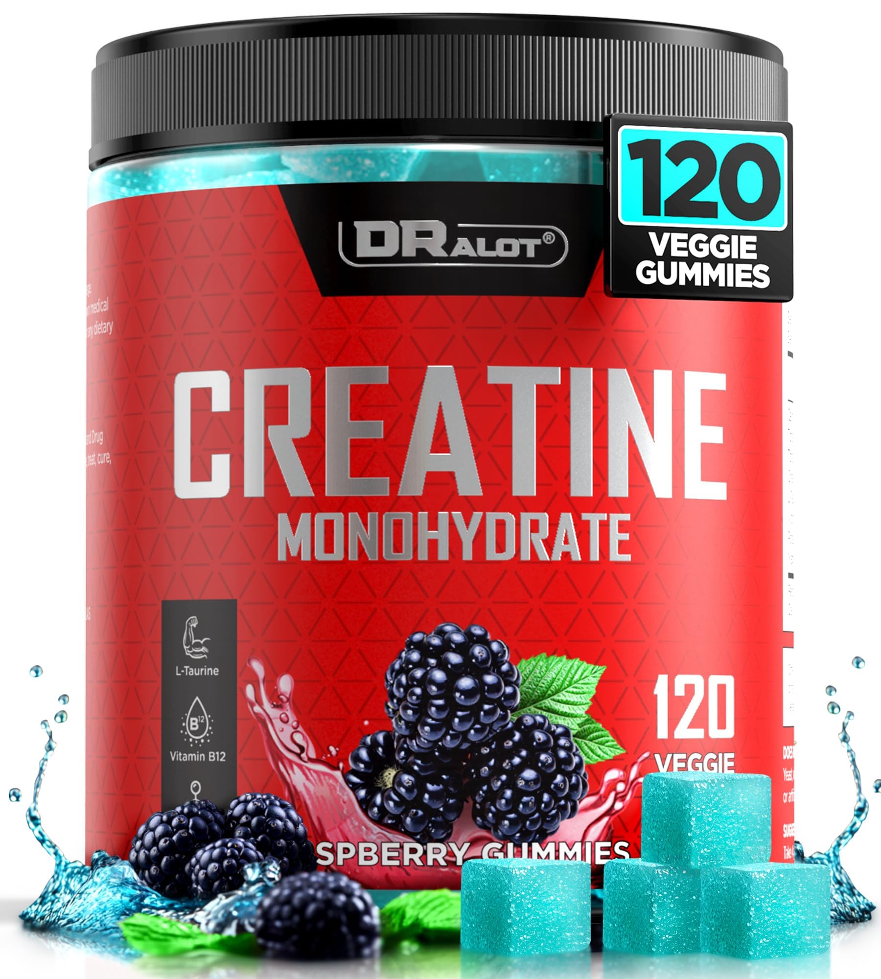 Dralot 99.99% Creatine Monohydrate Gummies