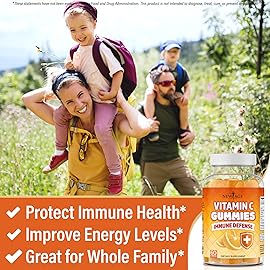 NEW AGE Vitamin C Gummies Orange Vitamin C Gummy - Supports Healthy Immune System - Vegetarian Without Gluten (120 Gummies)