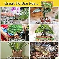 Vista 20 de Riare Paquete de 2 sustratos de chips de coco para plantas, 2.2 libras, ladrillo de cáscara de coco 100% orgánico con baja EC y pH equilibrado