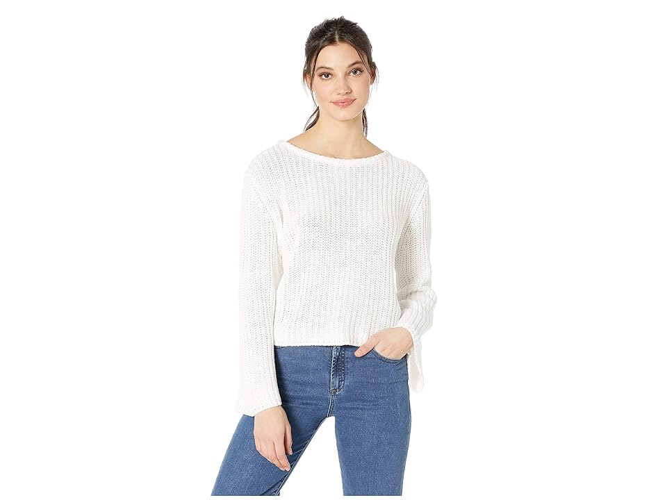 

Roxy Boardwalk Show Sweater (Marshmallow) Women's Sweater, Blue