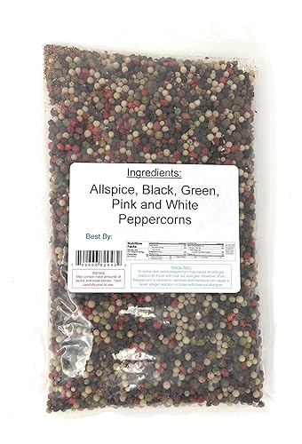 Miniatura 2 de YANKEETRADERS® Mezcla de especias de cinco pimientas, bolsa de 8 onzas