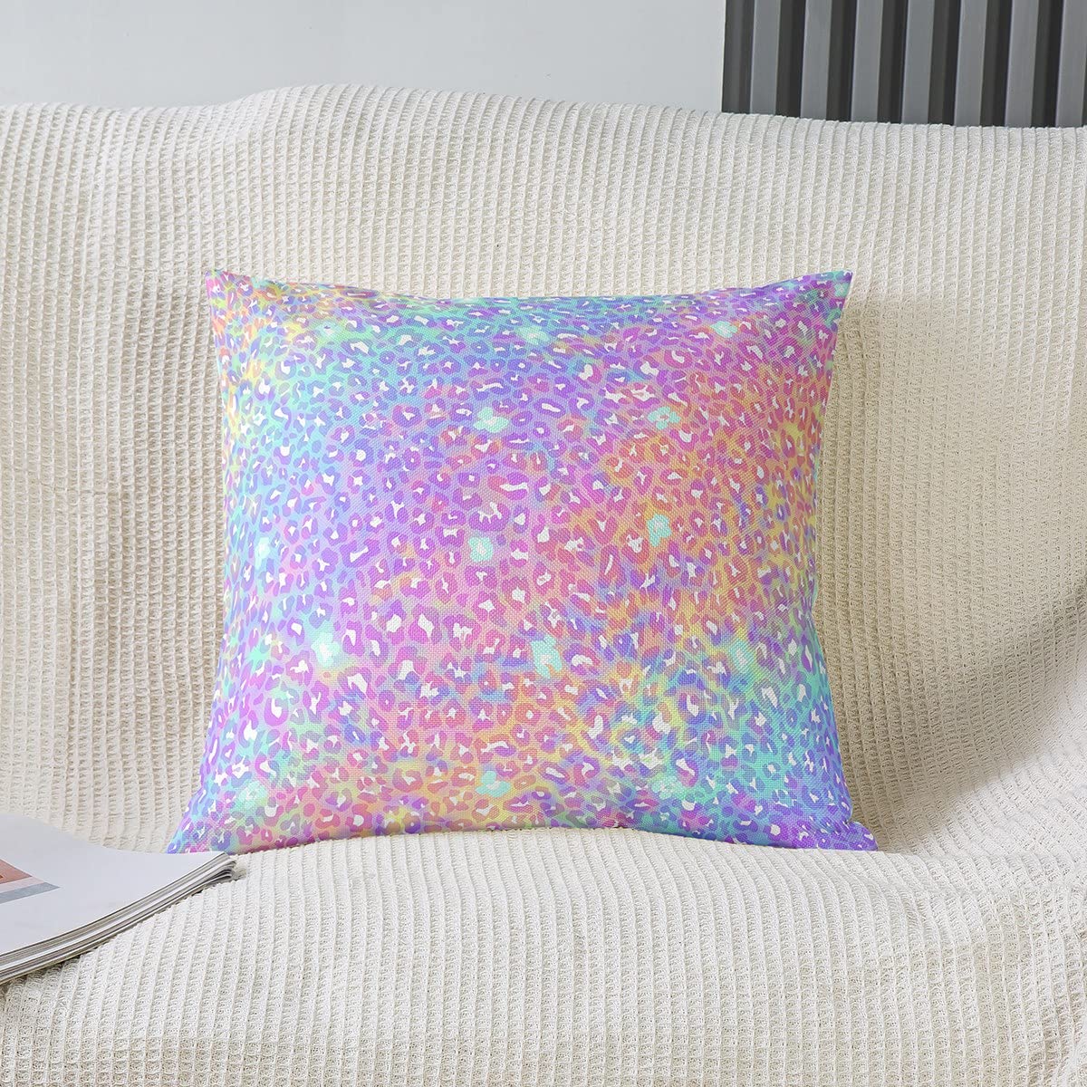 Cuscino Federe Fodera Per Cuscino Melora Bianca 40x40cm Per Divano Letto Auto