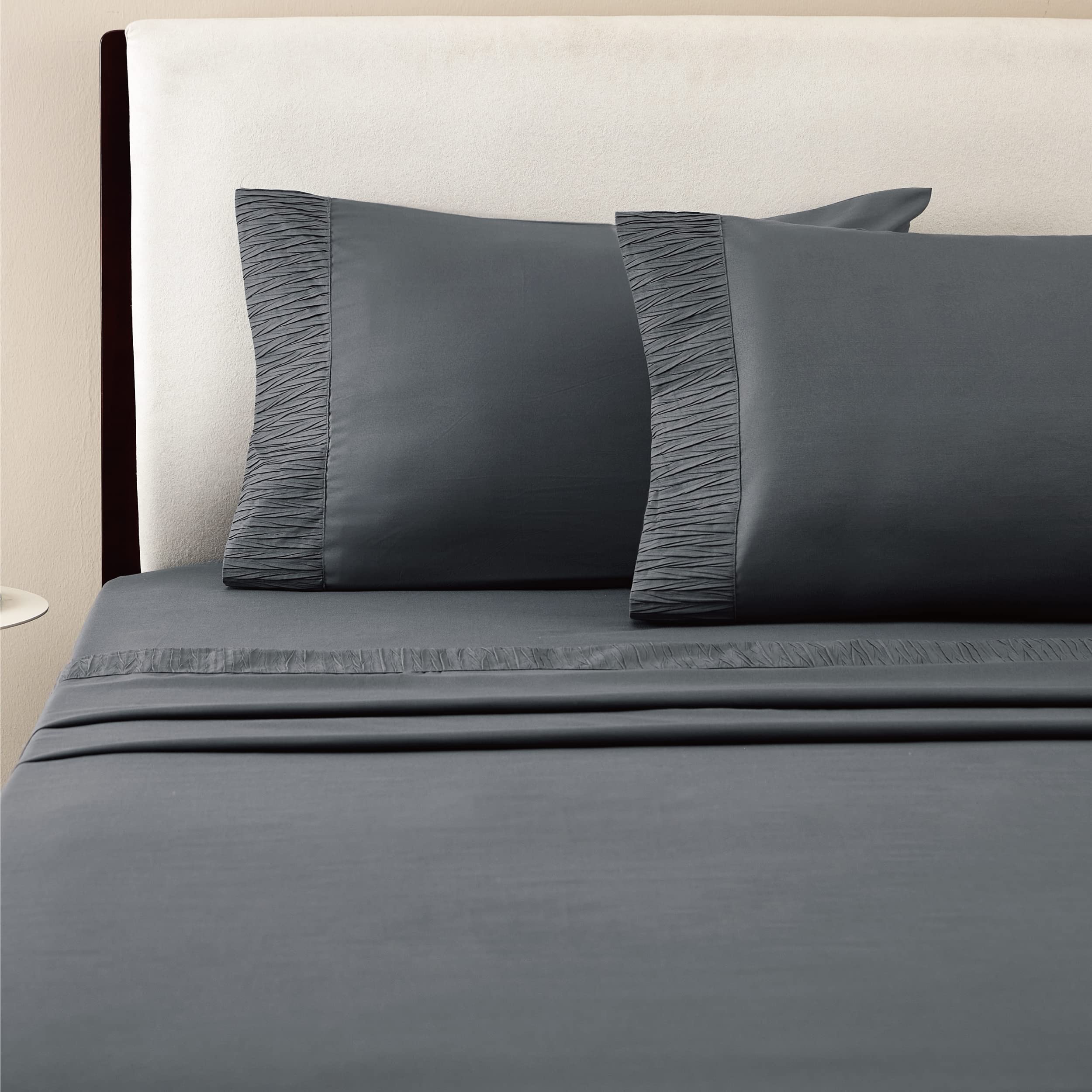 Buy Bedsure King Size Sheets Set Grey Soft 1800 King Bed Sheets, 4