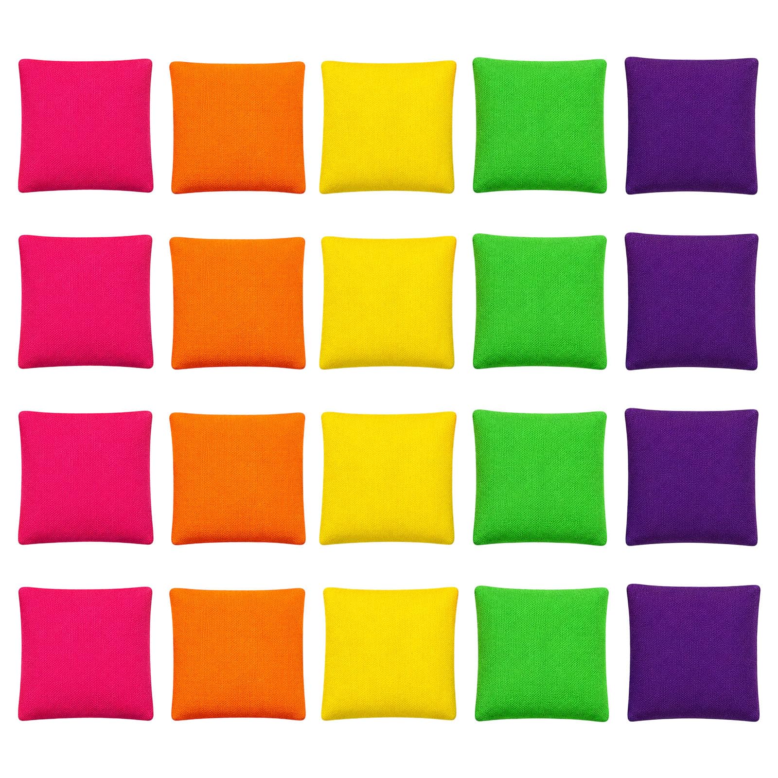 Bean Bags Kids Throwing, 20 Pack 5cm*5cm Small Bean Bag