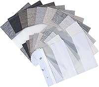 Vista 16 de SmartWings Persianas motorizadas de cebra, compatibles con HomeKit, Alexa, SmartThings, Google, persianas transparentes con control remoto, 50%