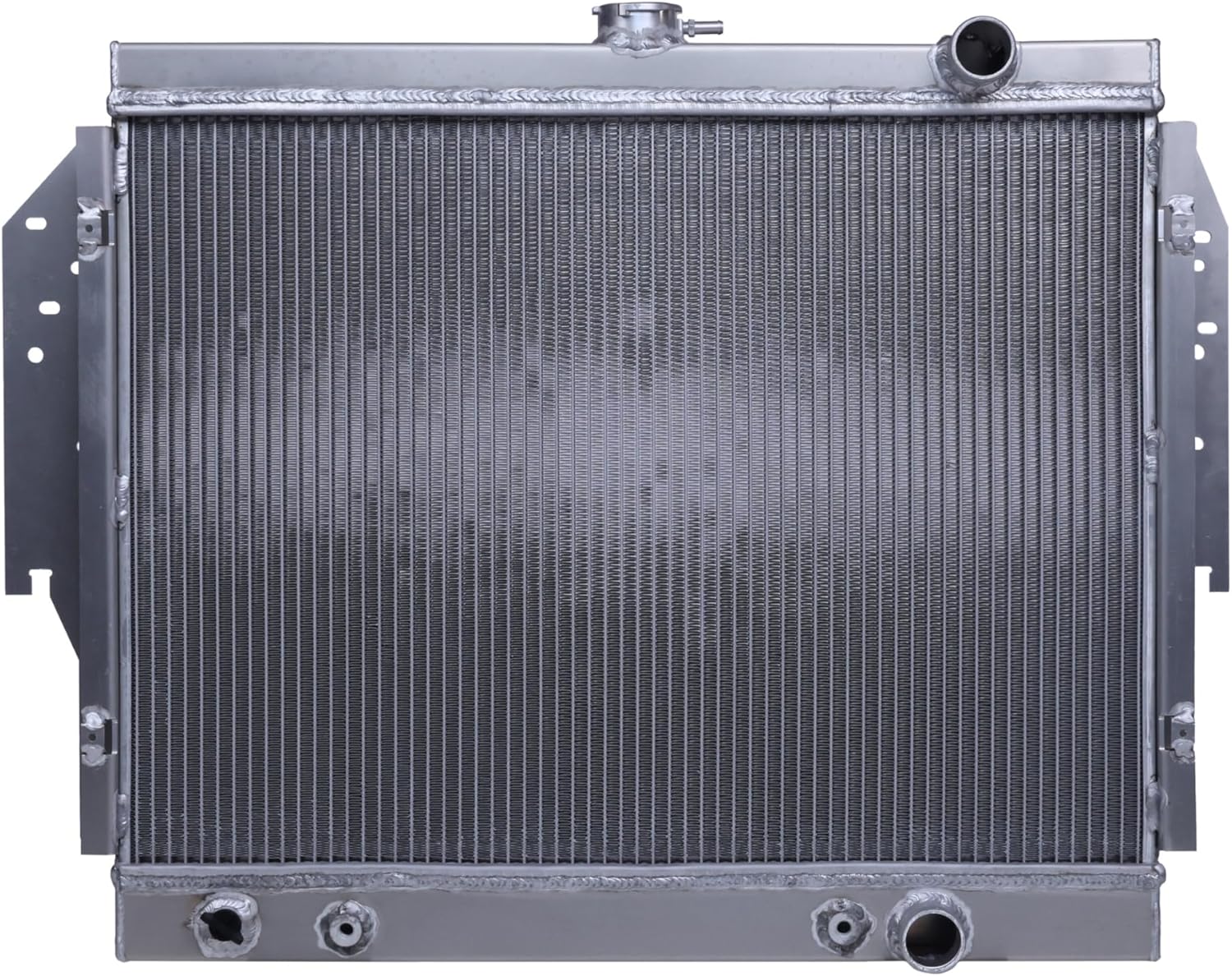 Radiator | Compatible with Dodge: D100, D150, W150 1979-1987; D200, Ramcharger, W200 1979-1980; D250 1981-1987; W100 1986-1987/ Plymouth Trailduster 1979-1980