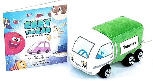 Miniatura 1 de Tommy The Trash Truck Plush y Cory The Car Bedtime Bundle