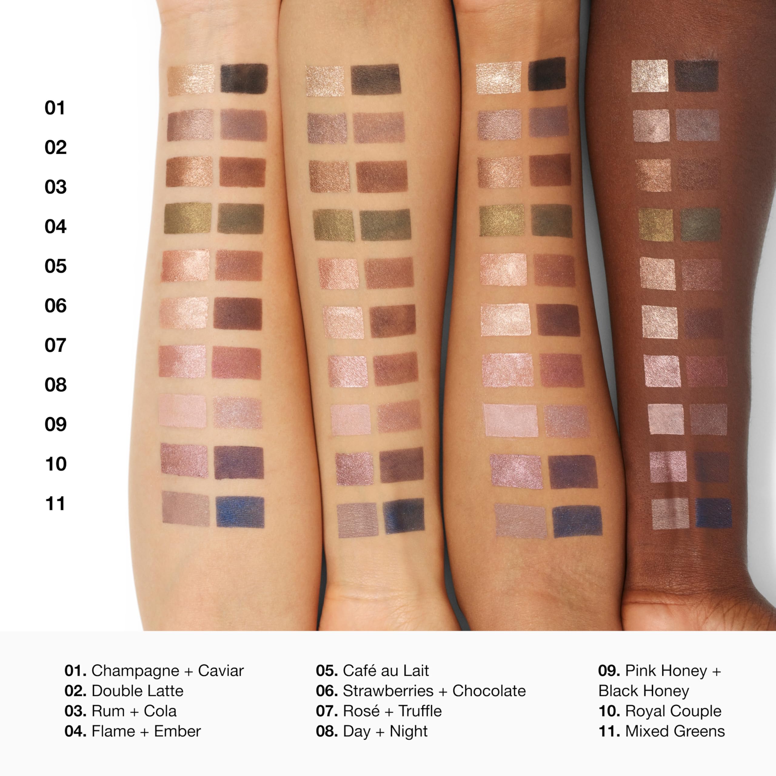 Clinique High Impact Shadow Play Fards à Paupières + Définisseur | Ne File Pas, Résiste à l'Eau + Convient aux Yeux Sensibles