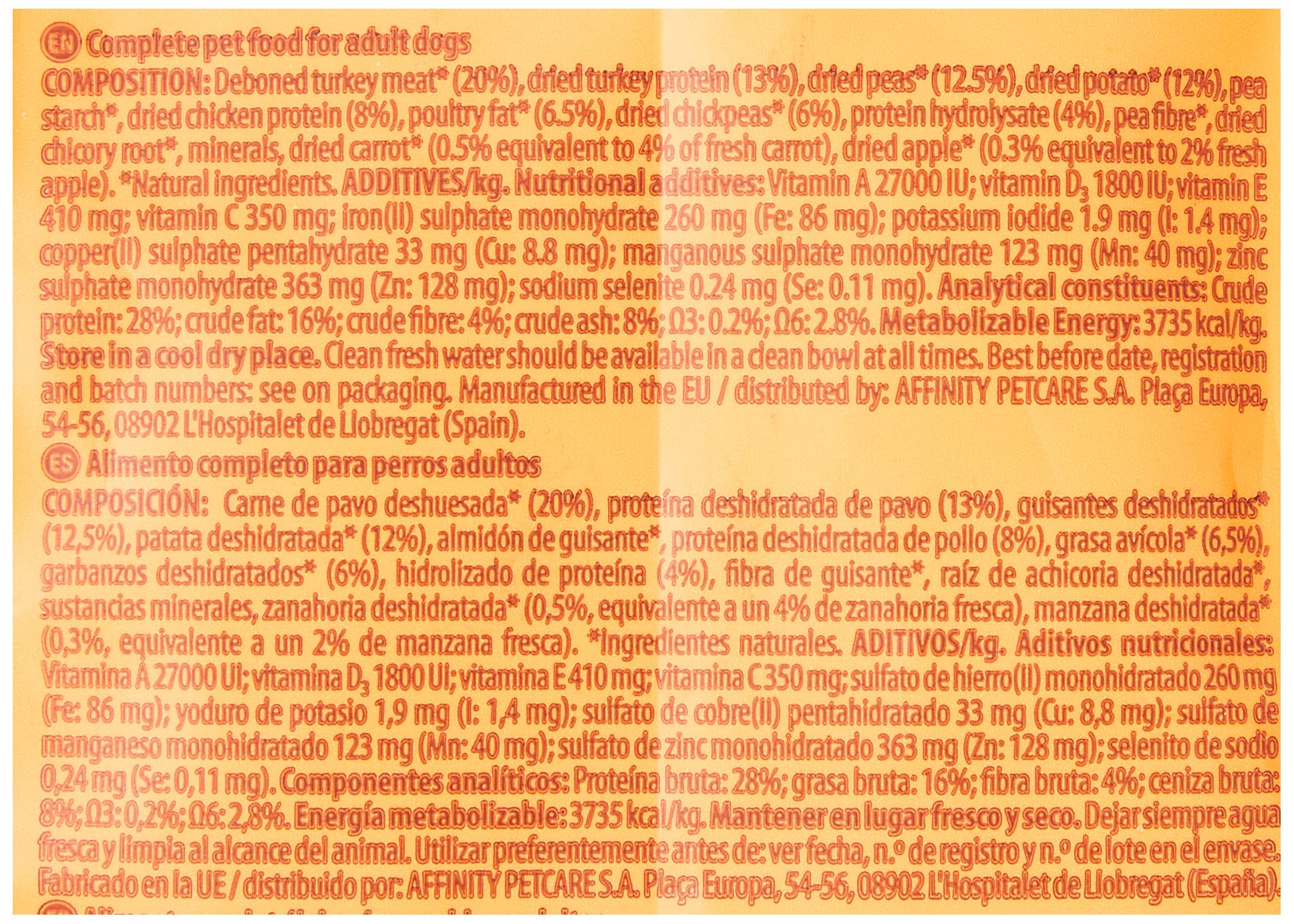 Nature's Variety Original No Grain, Pienso para Perros Adultos Medianos y grandes, Sin cereales, con Pavo deshuesado, 12kg
