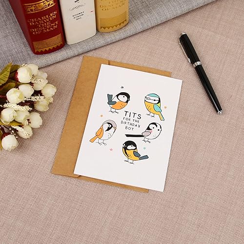 Miniatura 2 de CJ&M Regalo interactivo para mamá (TITS) divertidas tarjetas de cumpleaños para ella o él, tarjeta de cumpleaños para marido, tarjetas de cumpleaños