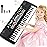 Kids Piano Keyboard, 49 Key Electric Piano Musical Learning Toy for Beginners with Microphone, Music Toys Birthday Xmas Gifts for Kids Toddlers 3-12 Years Old