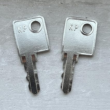 KeyPower (2) H51 for Hirsh Industries Replacement Keys, Replacement File Cabinet, Desk or Cubicle Keys