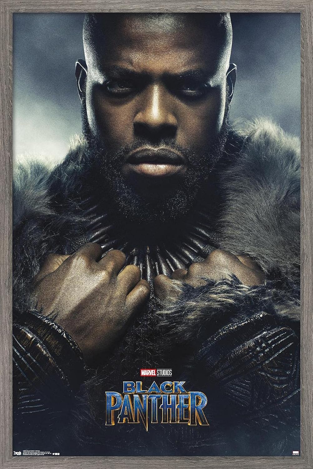 Trends International Marvel Cinematic Universe - Black Panther - M'Baku One Sheet Wall Poster, 22.375" x 34", Premium Unframed Version