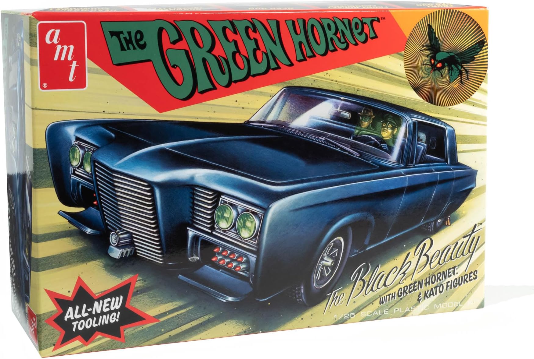 Green Hornet Black Beauty 1:25 Scale Model Kit