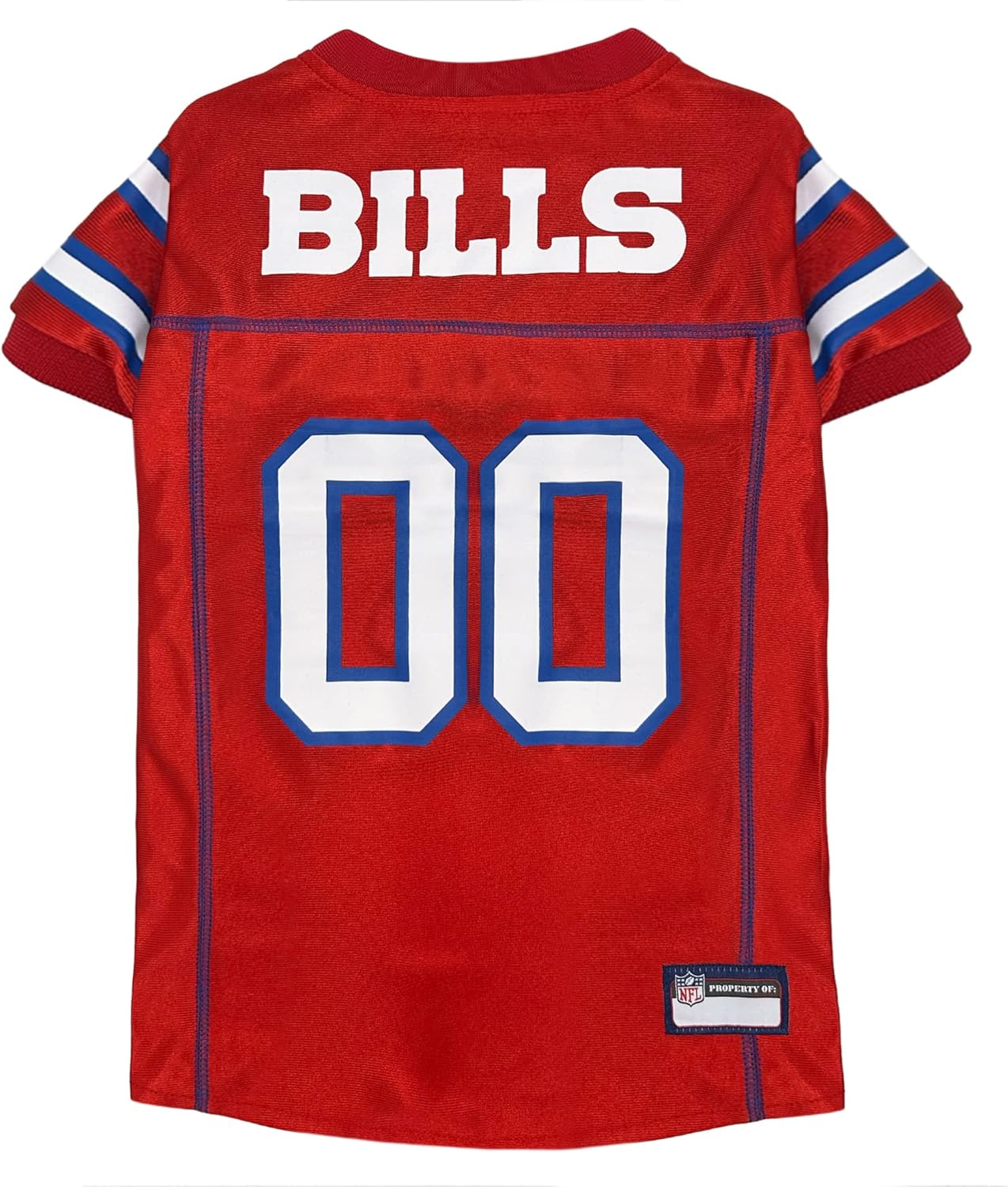 NFL Buffalo Bills Color Rush Dog Jersey, Size XLarge
