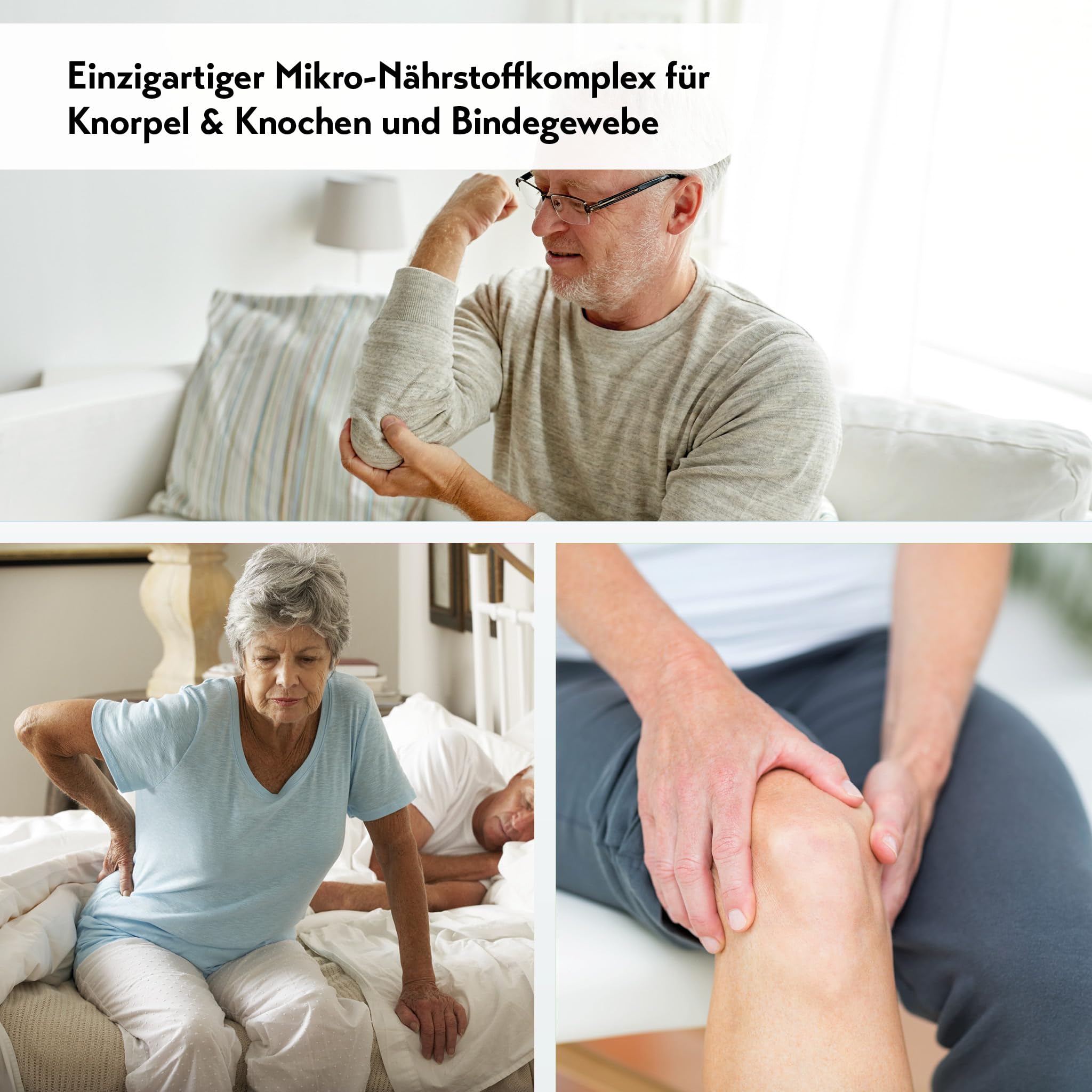 RubaXX® Komplex - Mikro-Nährstoffkomplex mit Kollagen, Glucosamin, Chondroitin und Hyaluronsäure sowie Vitaminen und Mineralstoffen - 30 Beutel - Qualitätsprodukt