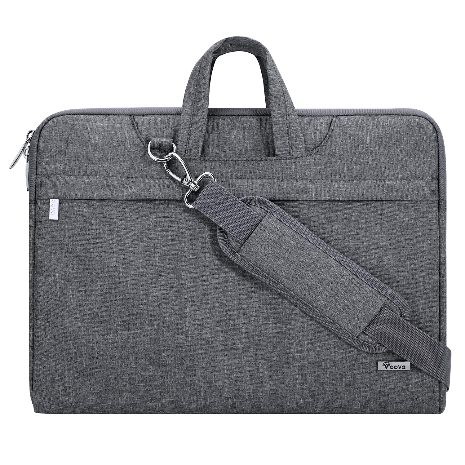 Voova Sac pour ordinateur portable avec bandoulière étanche