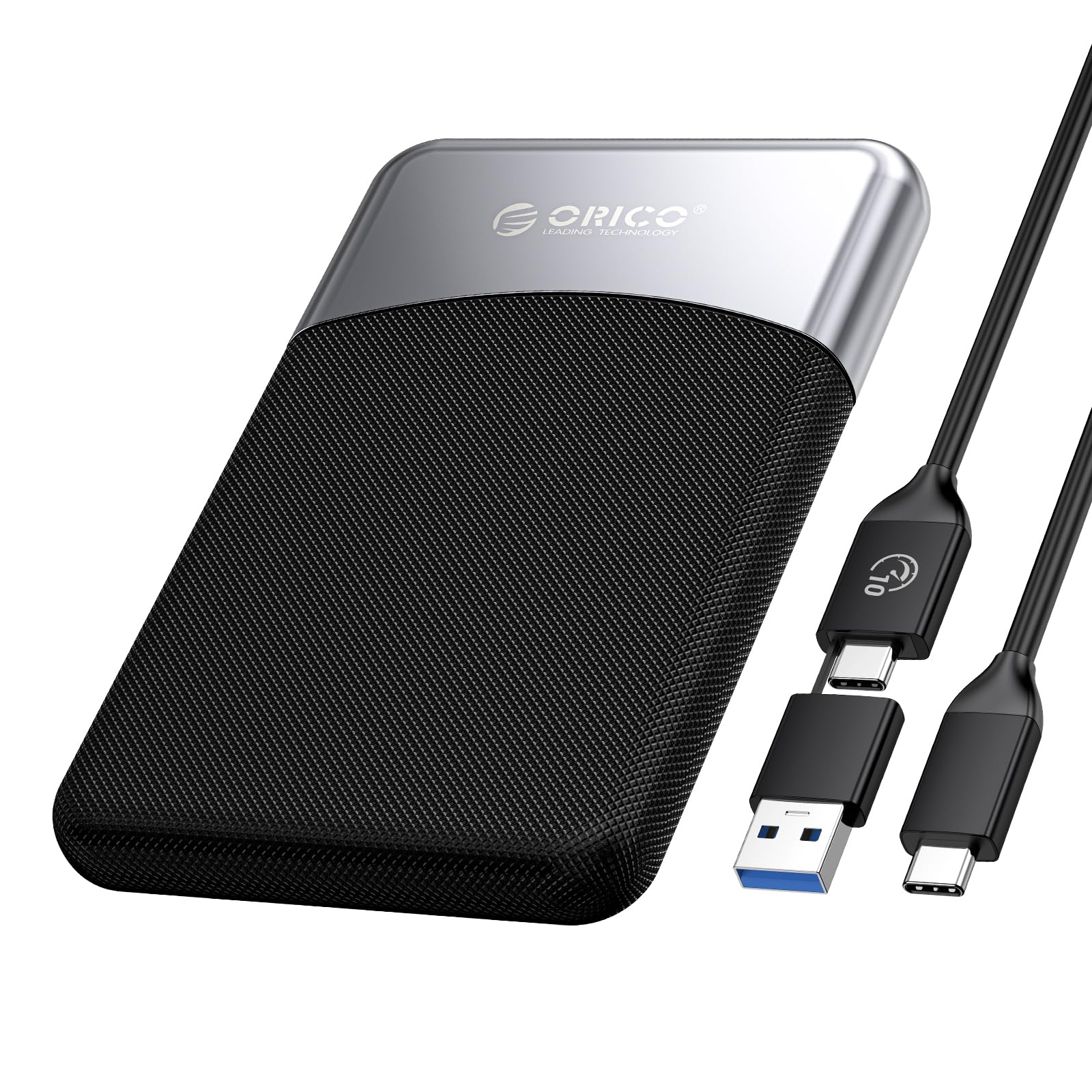 Amazon.com: ORICO 256GB External SSD with 2 in 1 USB C Cable