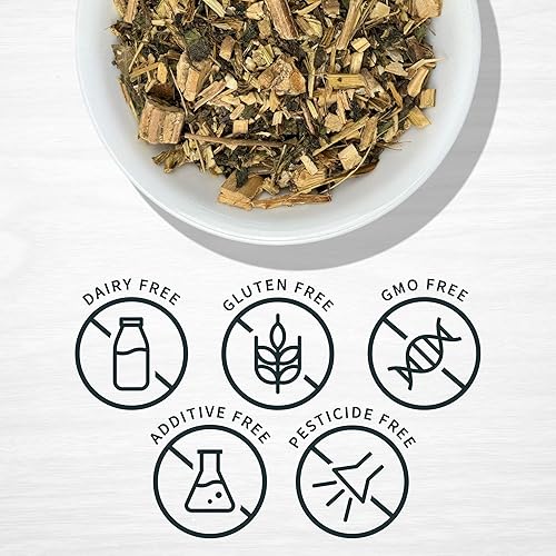 Miniatura 3 de Evergreen Herbs Capitaneja Herb - Capitaneja 8 oz. Árnica capitaneja, capitaneja anaranjada, palo espino, barba corona, bolsa resellable de pie para