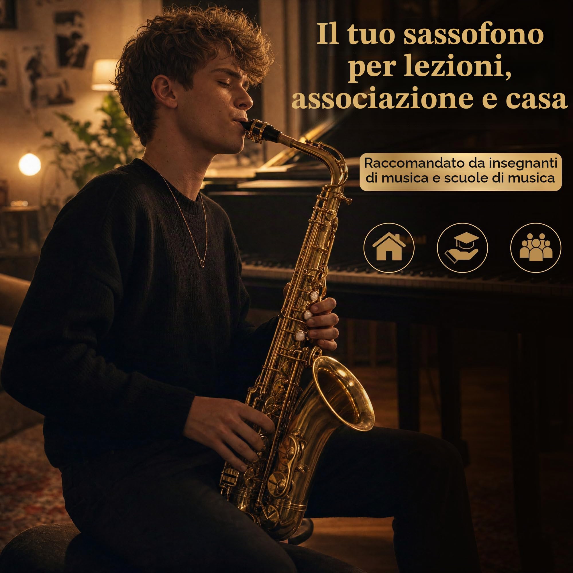 Classic Cantabile Winds AS-450 Sassofono Alto Mib