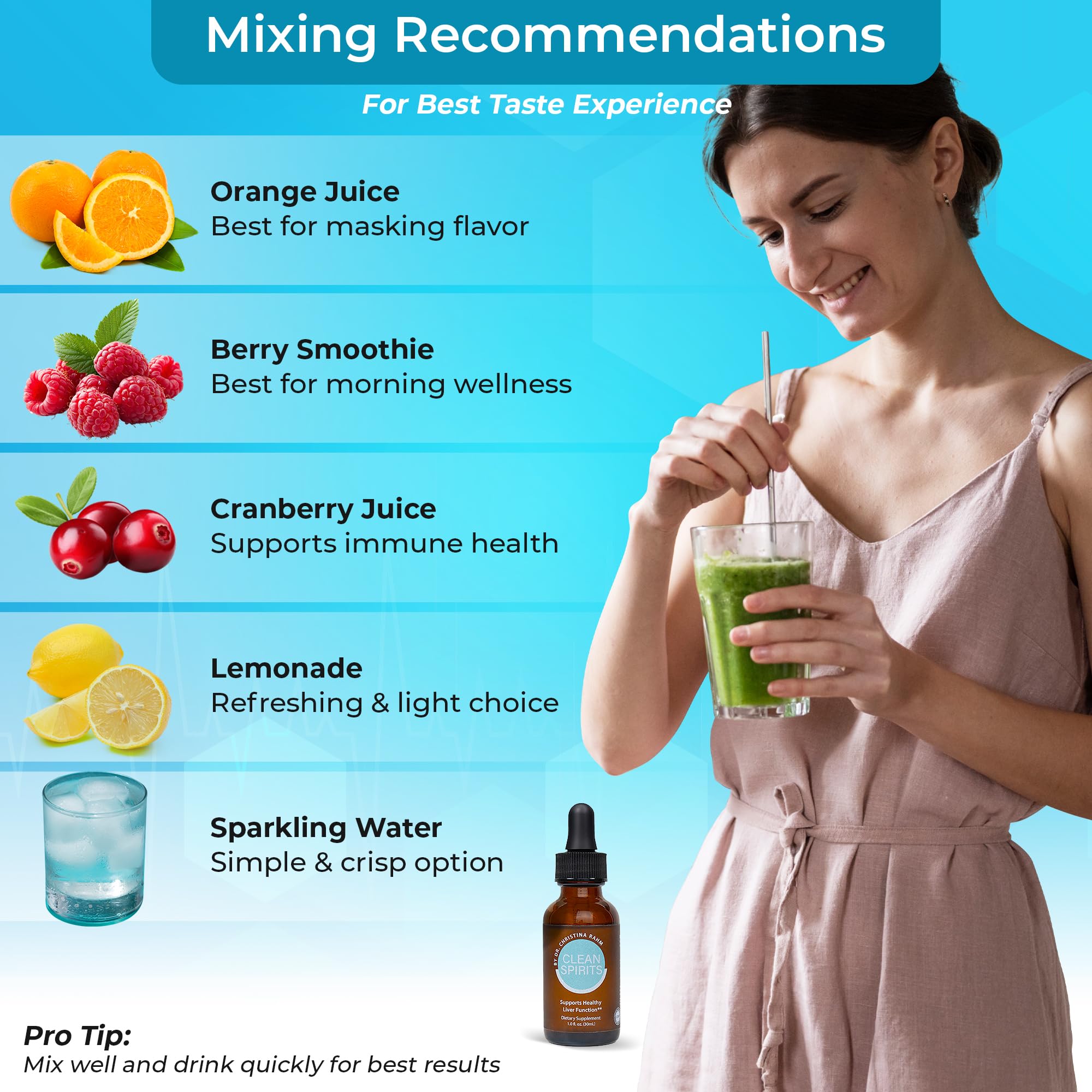optimal timing nac before drinking alcohol glutathione Clean Spirits Liver Cleanse Detox & Repair Drops by Dr. Christina Rahm | with NAC, Vitamin C & Zinc for Metabolism & Production | Patented Liquid Formula size:30ml