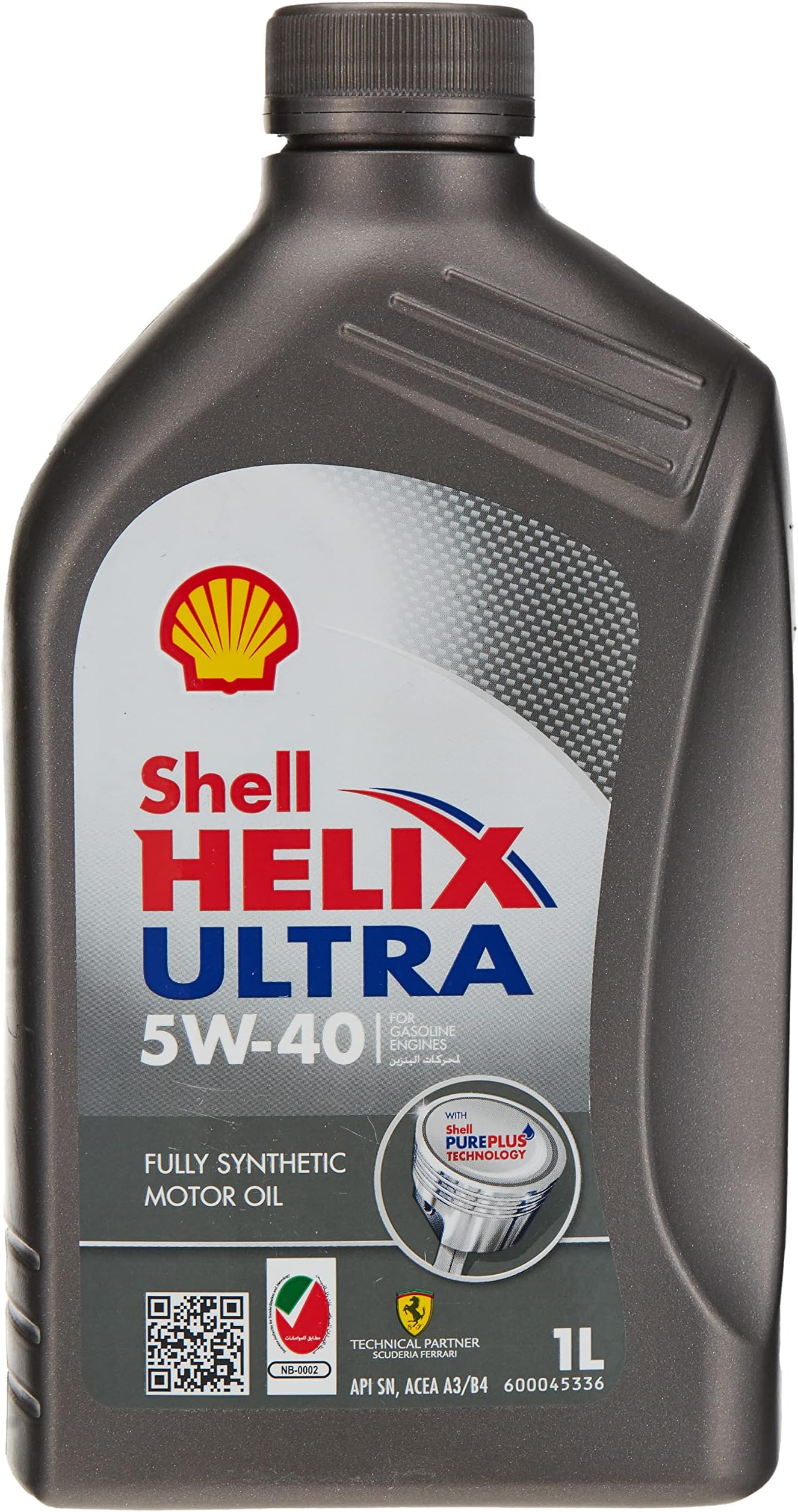 Helix Ultra 5W-40 Fully Synthetic Motor Oil, 1 liter, Pack of