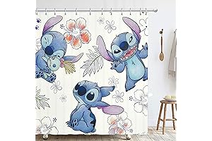 Disney Lilo and Stitch Shower Curtain
