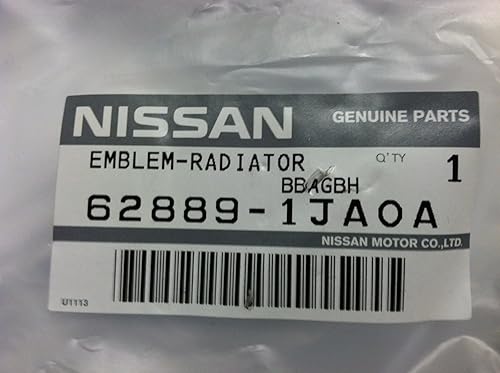 Miniatura 3 de Nissan Nuevo emblema de parrilla frontal OEM, se adapta a muchos modelos, incluyendo Altima, Murano, Rogue y Quest, consulta la lista a continuación