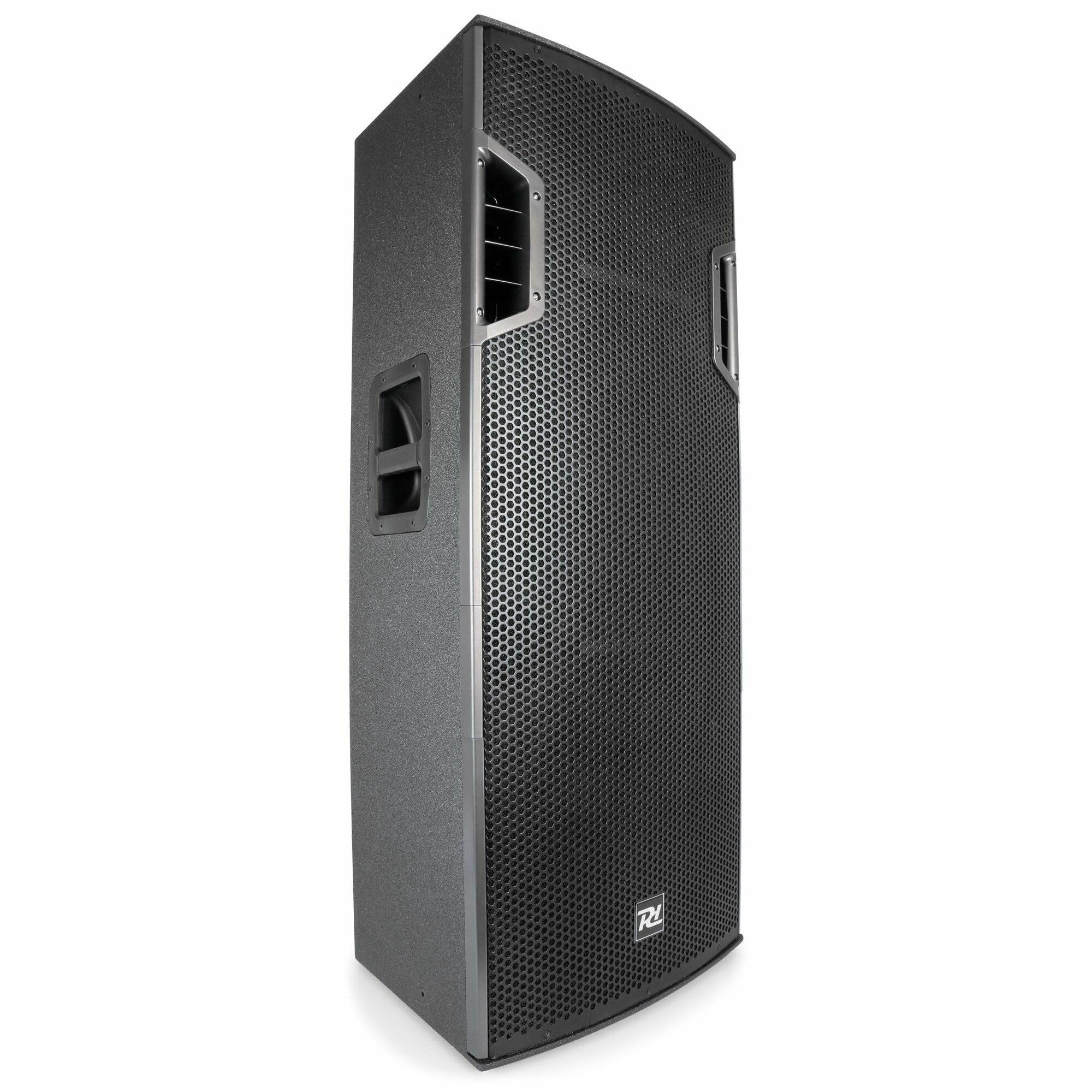 Power Dynamics PD625A Enceinte Active 2X 15, Puissance Max 1600 Watts, Sono Professionnelle, Boitier Résistant Très Solide avec Poignées