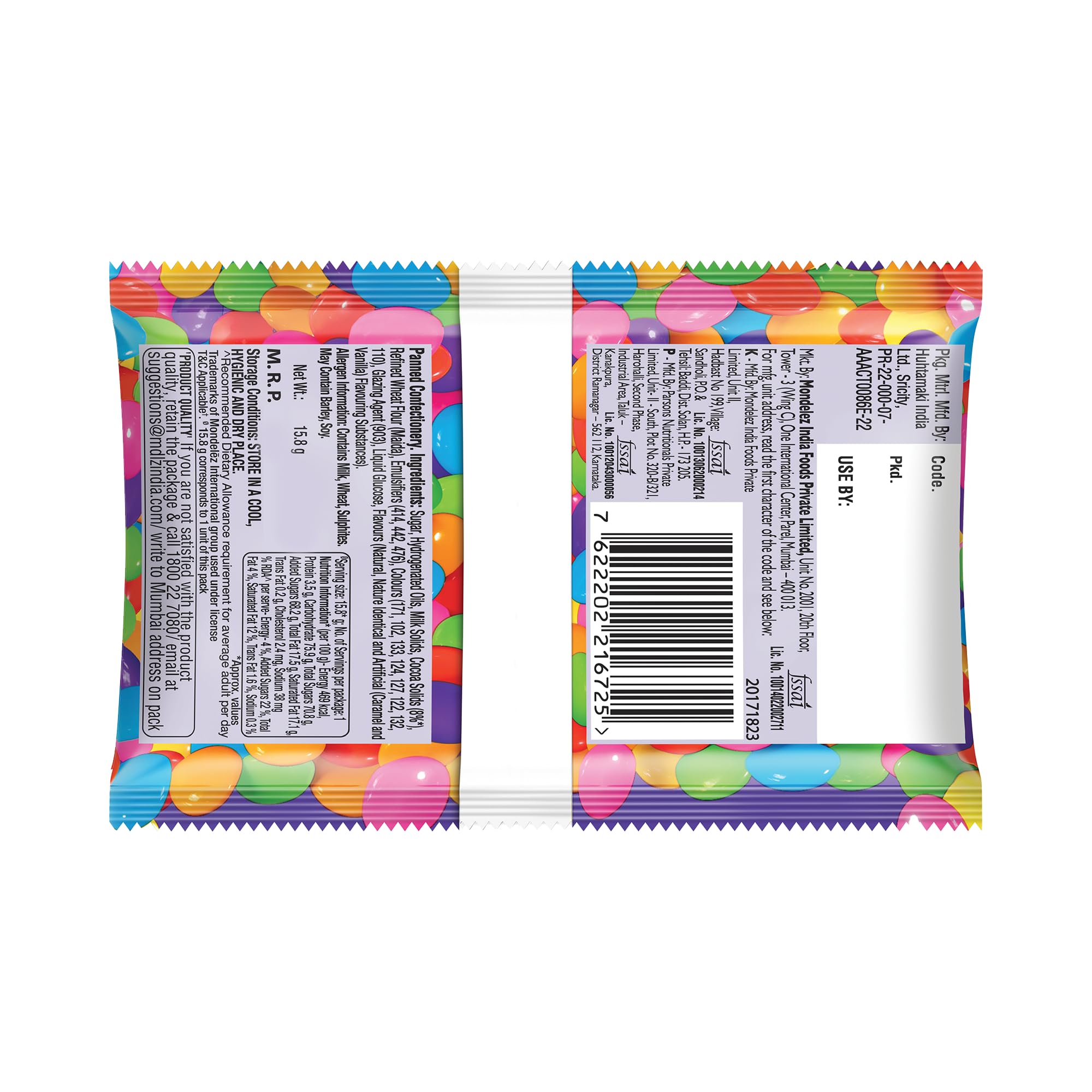 Cadbury Gems Chocolate Pouch, 15.8 G - Image 5 thumbnail