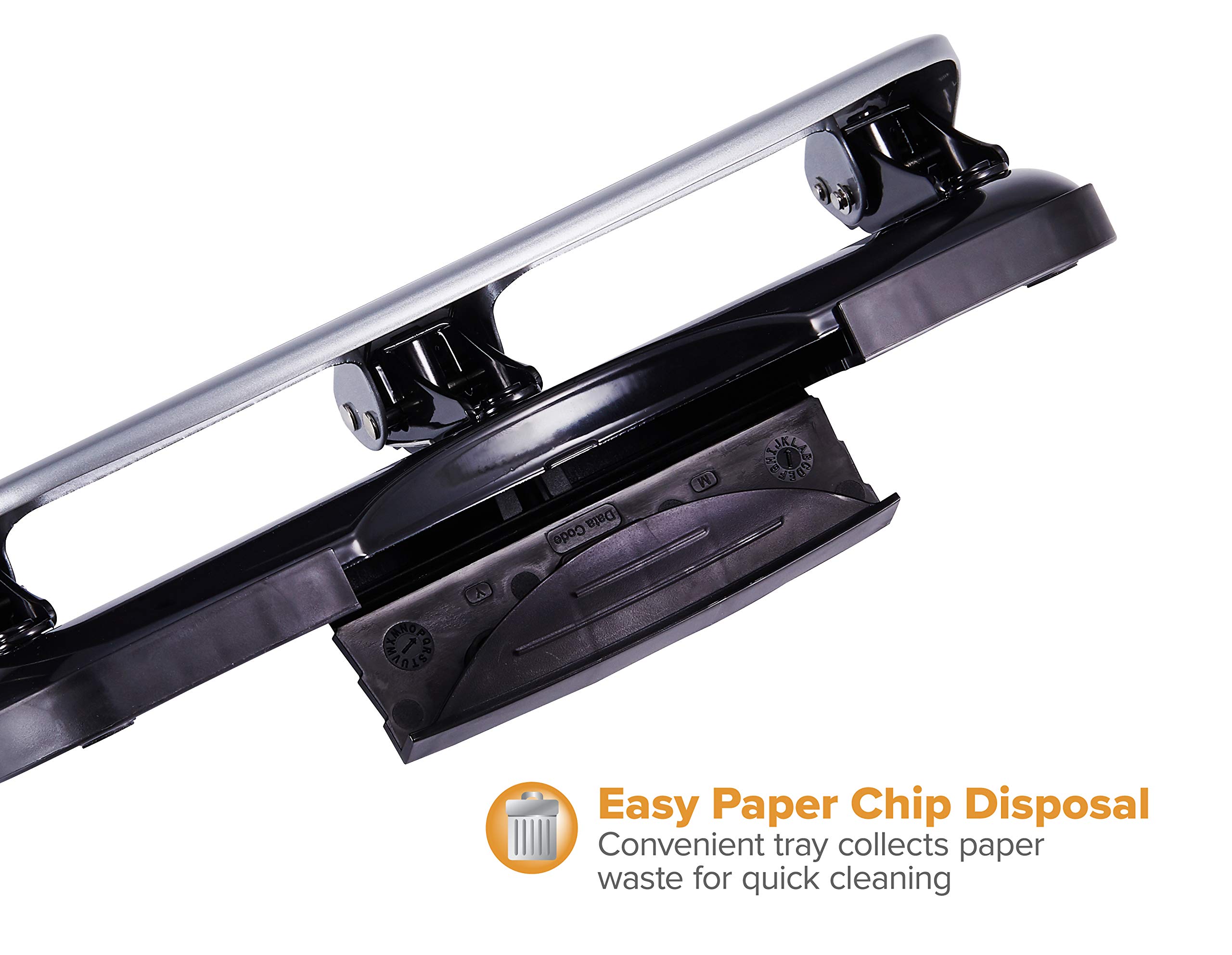 Silver 20 Sheet Capacity 3-Hole Punch U75742