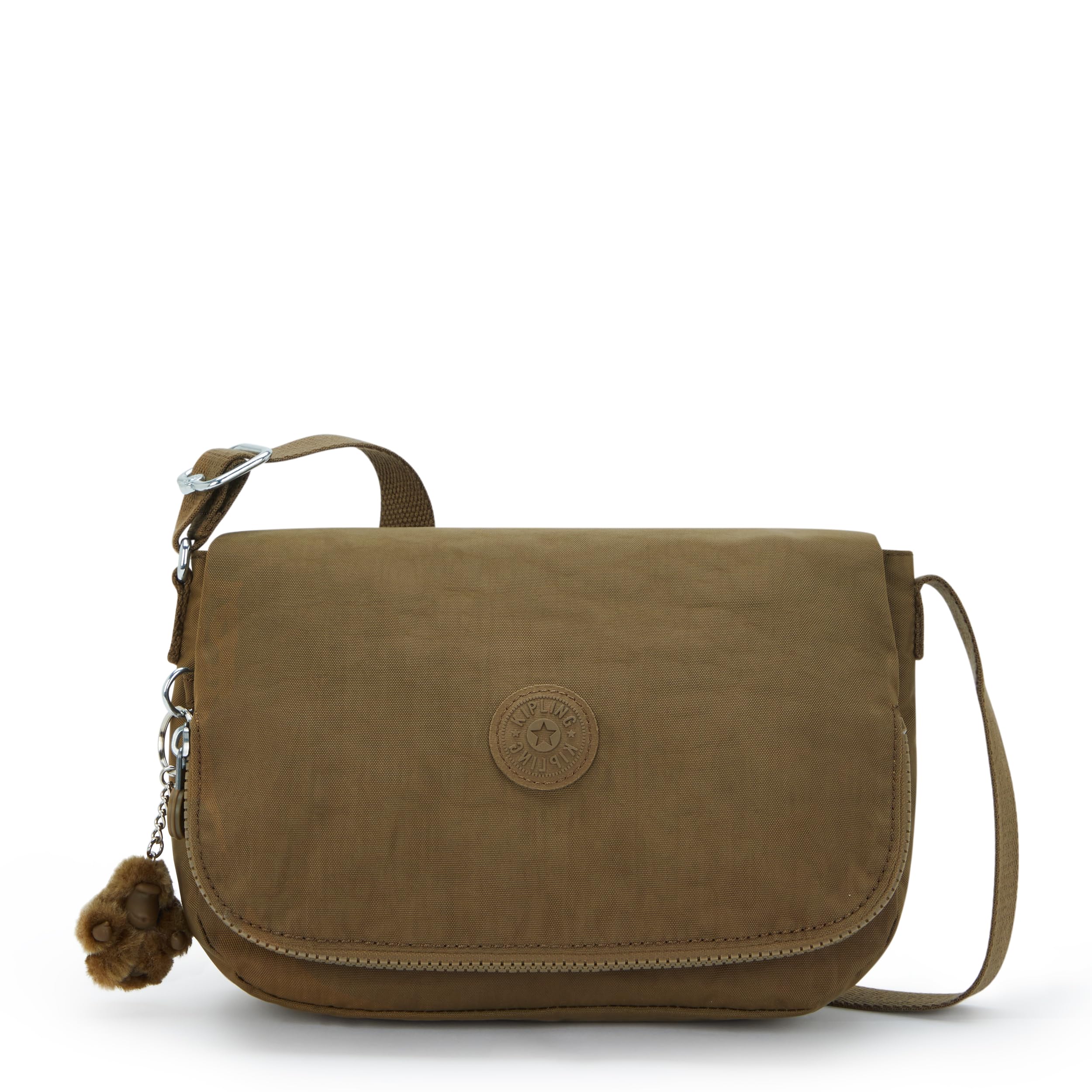 Kipling Women's Smooth Khaki 56% Recycled Polyamide, 44% Polyamide