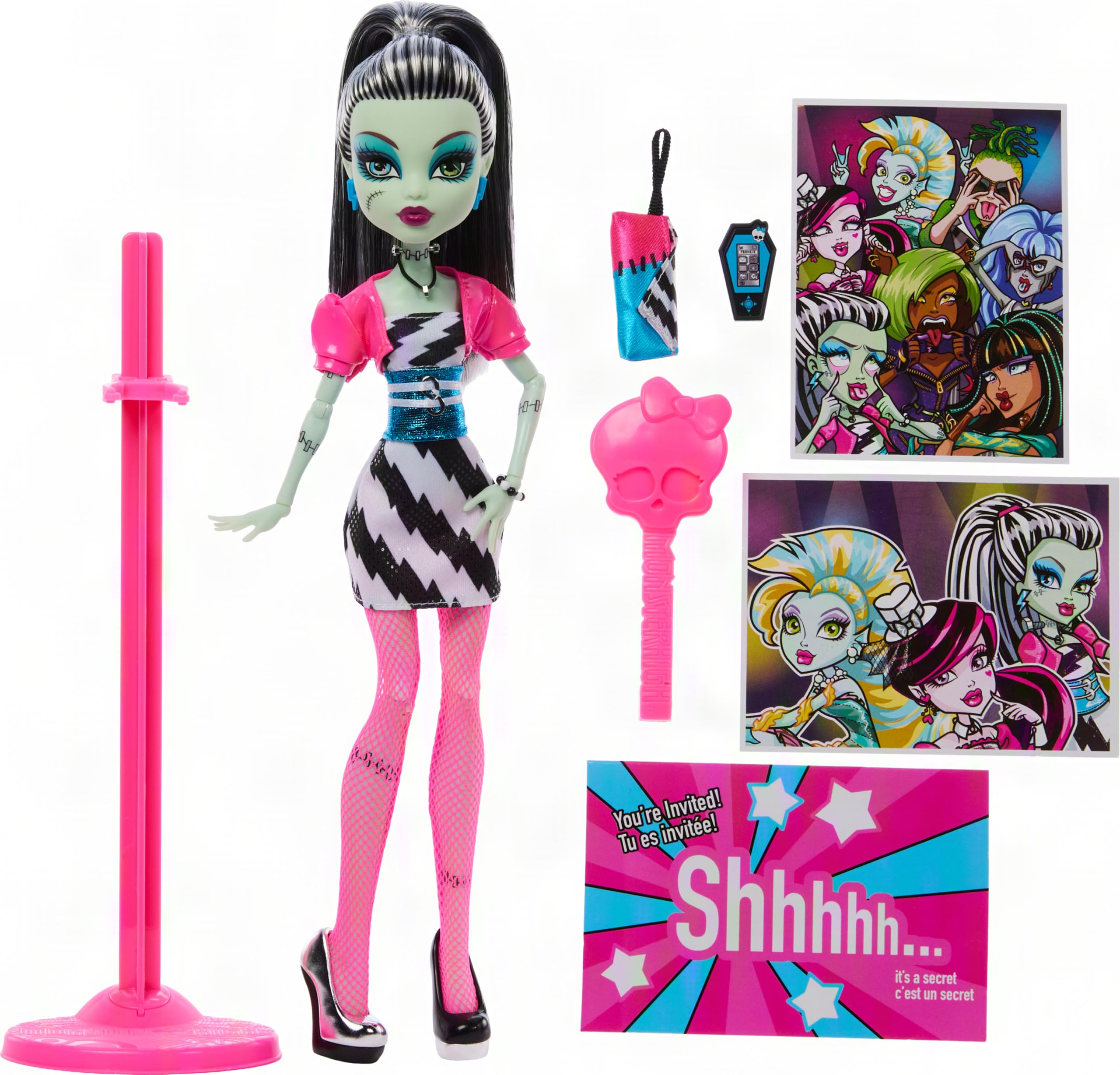 Monster High Dawn of the Dance Frankie Stein Lalka Reprodukcja