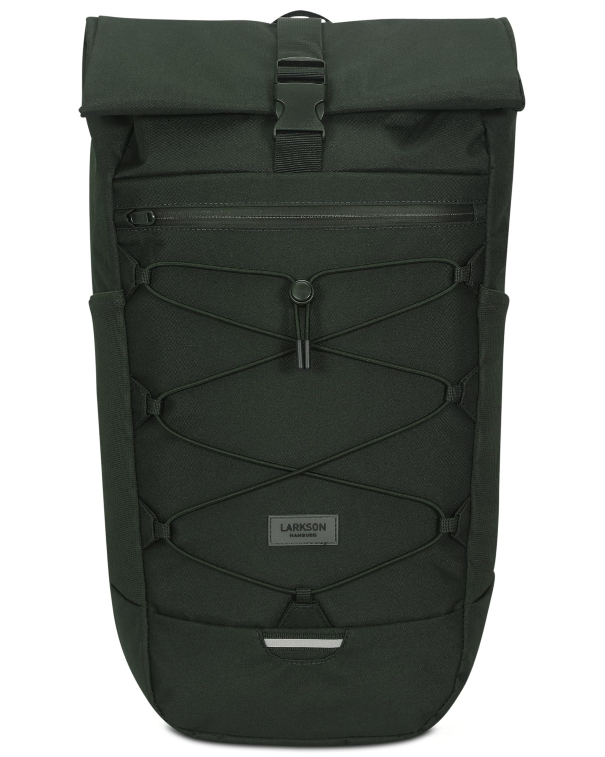 LARKSON Hiking Backpack Womens Mens Green - Arvid - Travel Backpack 20L - Walking Camping Trekking - Rucksack With Chest Strap & Hip Belt - Breathable Mesh Padding