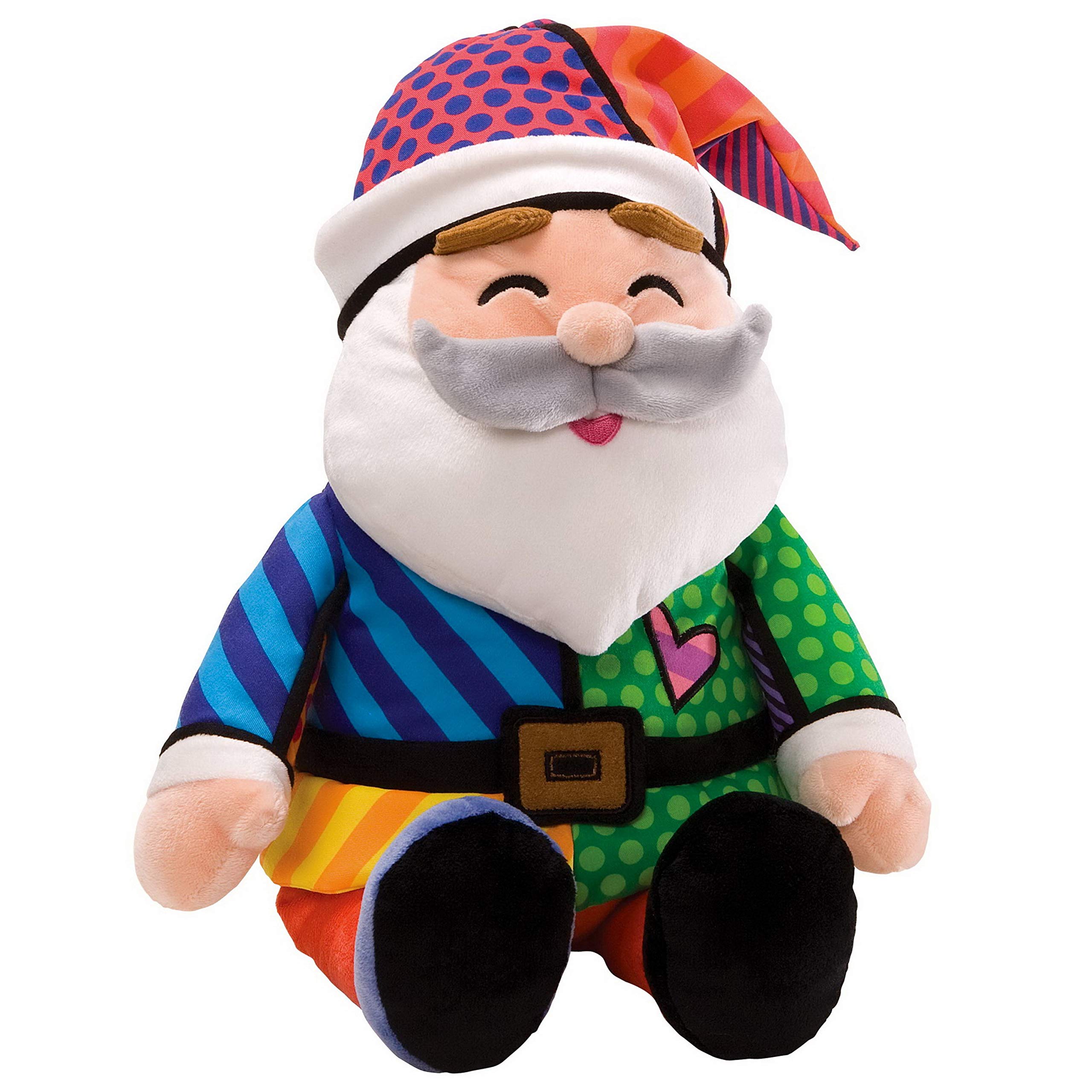 Britto Plush Lighten Up Musical Santa