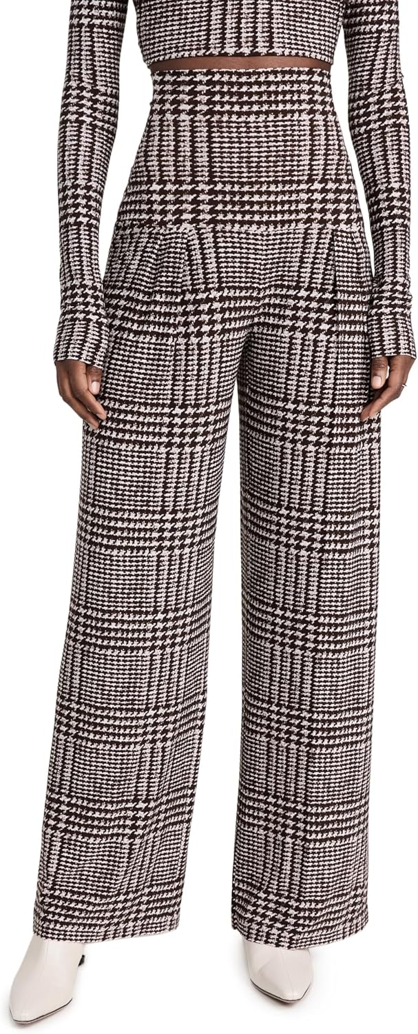 Norma Kamali Women's High Waist Pleat Pants