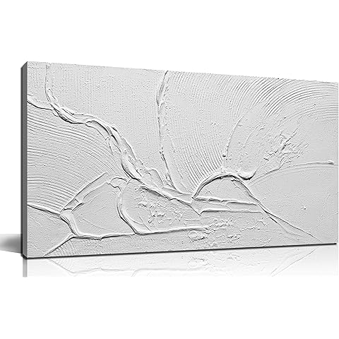 Abstract Canvas Wall Art for Kitchen Minimalist Hand Painted Wall Art for Bedroom W...