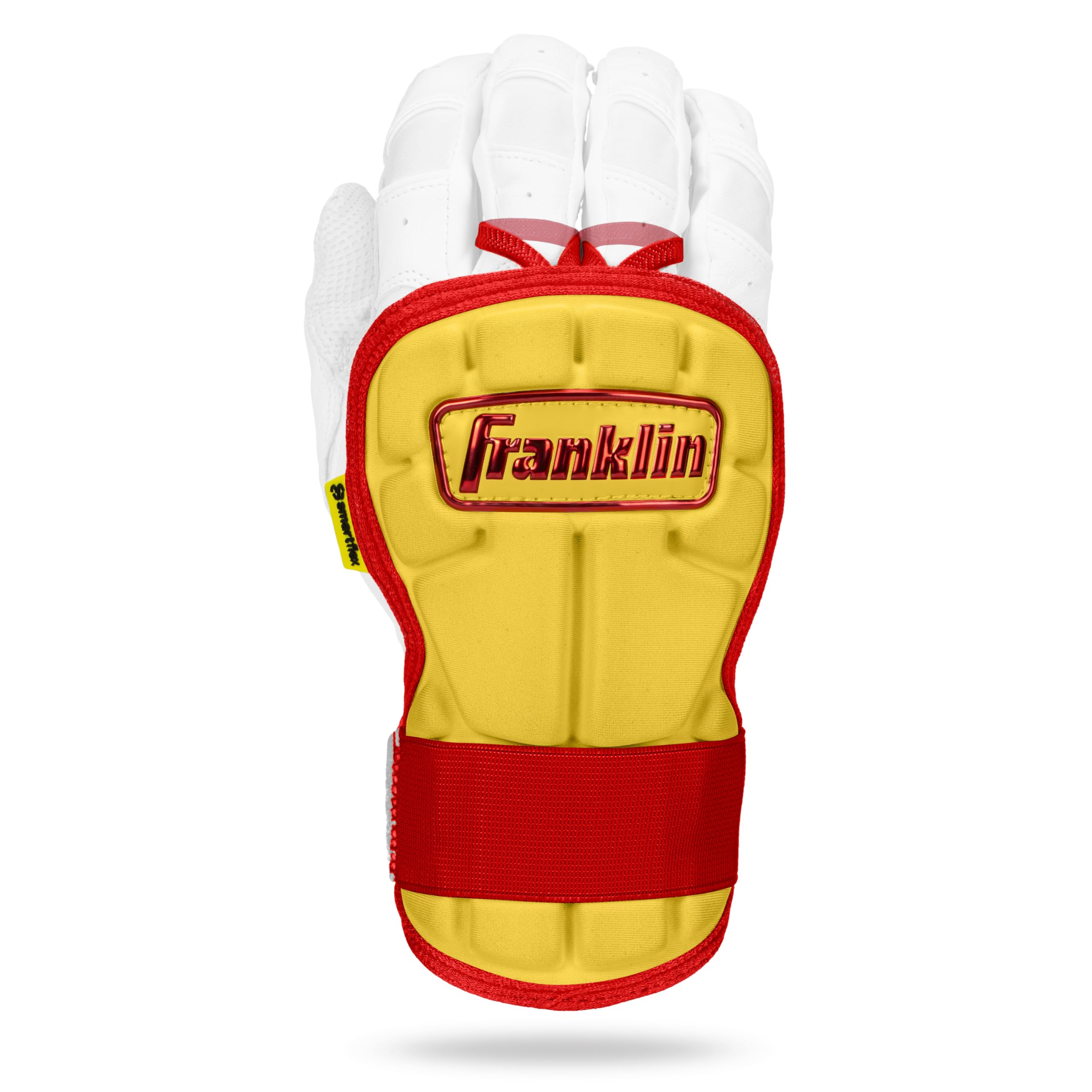 Franklin Sports PRT LG Series - Protector de Mano y muñeca de béisbol para bateadores de Mano Derecha e Izquierda, Talla única, Adulto