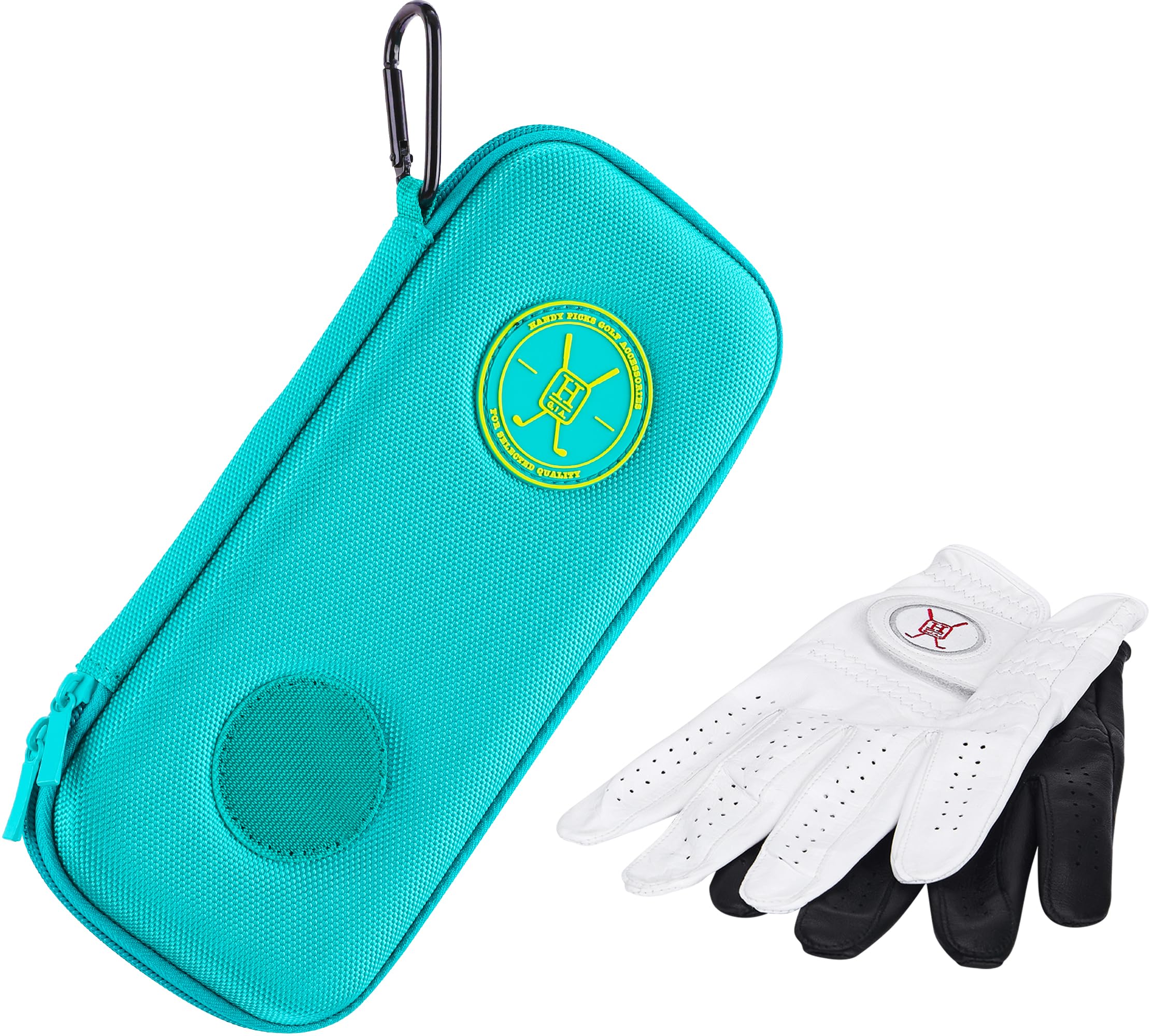 Handy Picks Performance Golf Glove Case - Golf Gloves Holder Case That Protects n Keeps Your Golf Gloves Neat n Dry - Air Flows Through on The Back